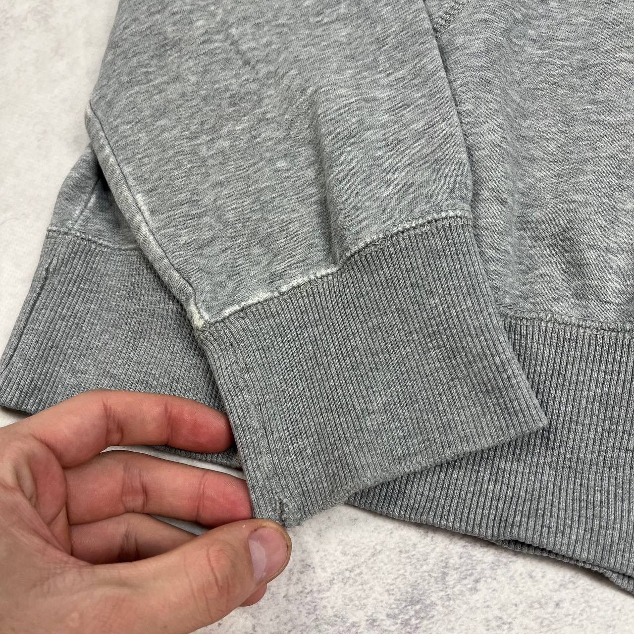 Nike × Vintage Vintage Nike 72 Logo Basic Hoodie Grey Y2K Size US M / EU 48-50 / 2 - 4 Thumbnail