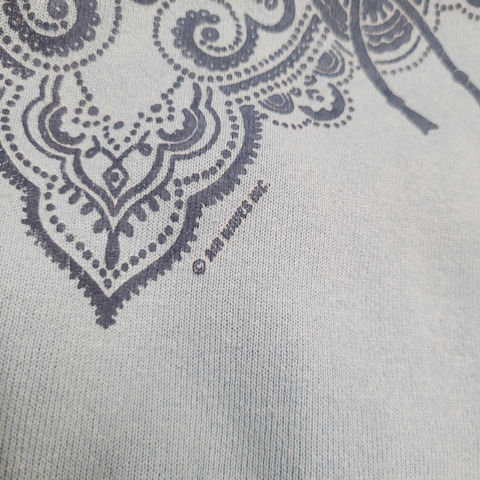 Hanes VTG 90s Hanes USA Made Paisley Graphic Sweatshirt L (Tag XL) Size US L / EU 52-54 / 3 - 3 Thumbnail