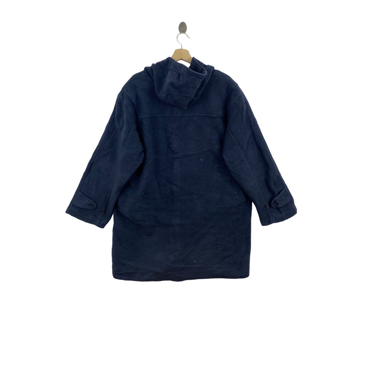 Beams Plus × Japanese Brand BEAMS PLUS Japanese Brand Navy Hooded Duffle Sherpa Overcoat Size US M / EU 48-50 / 2 - 2 Thumbnail