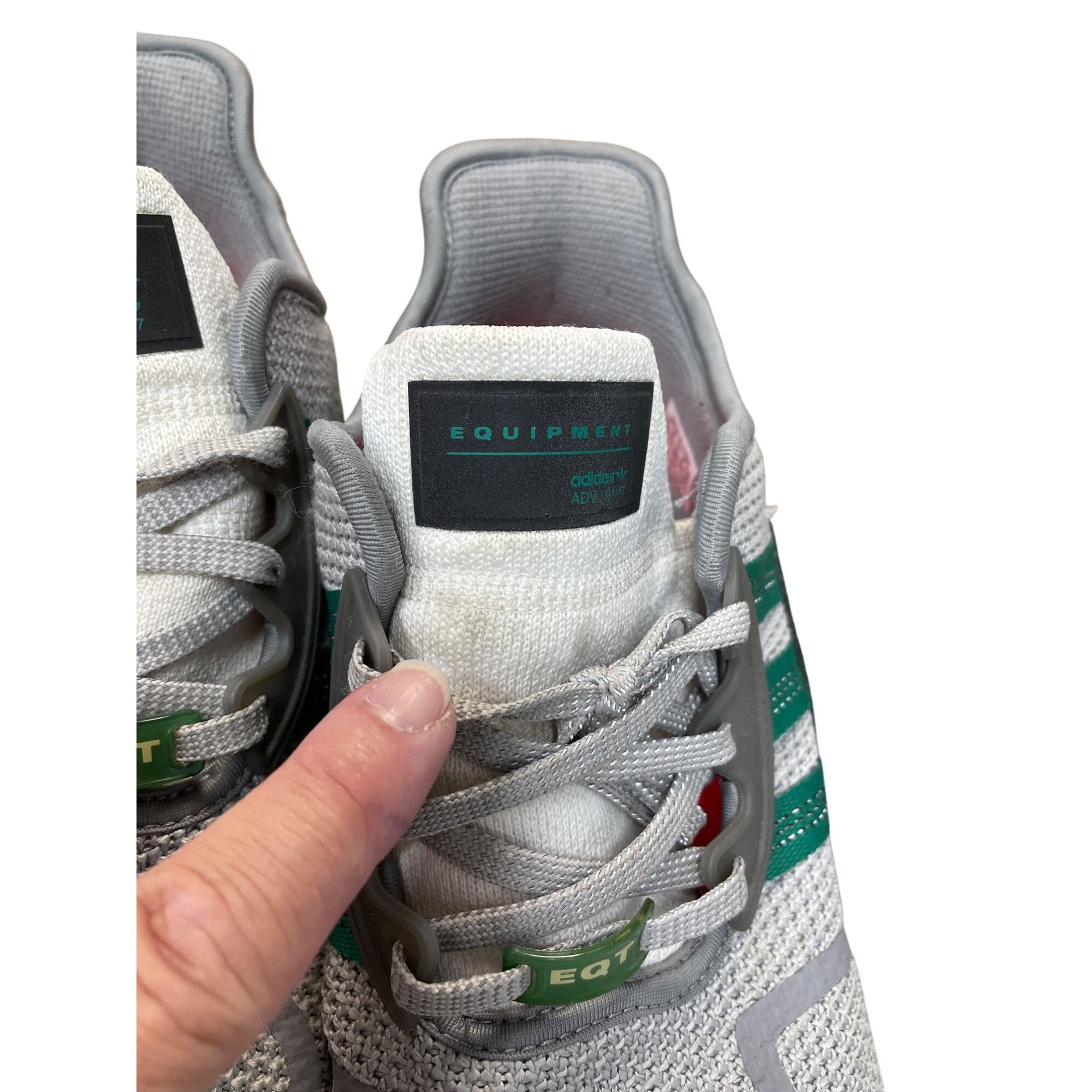 Adidas Adidas EQT Support mens Mid Gray green black sneakers sz 13 Size US 13 / EU 46 - 17 Thumbnail