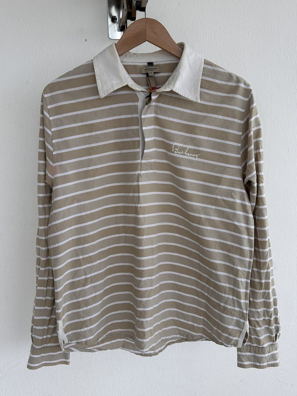 Burberry Longsleeve Burberry Brit Vintage Size US L / EU 52-54 / 3 - 1 Thumbnail