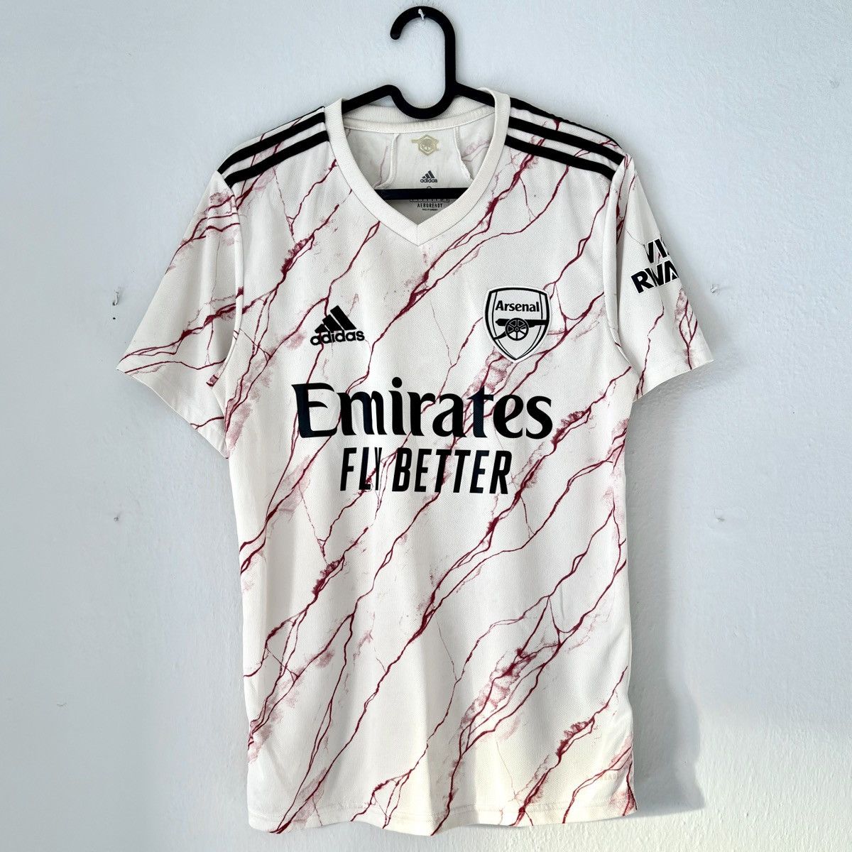 Adidas 2020 2021 Arsenal London Adidas Away Kit Soccer Jersey Shirt Size US S / EU 44-46 / 1 - 3 Thumbnail