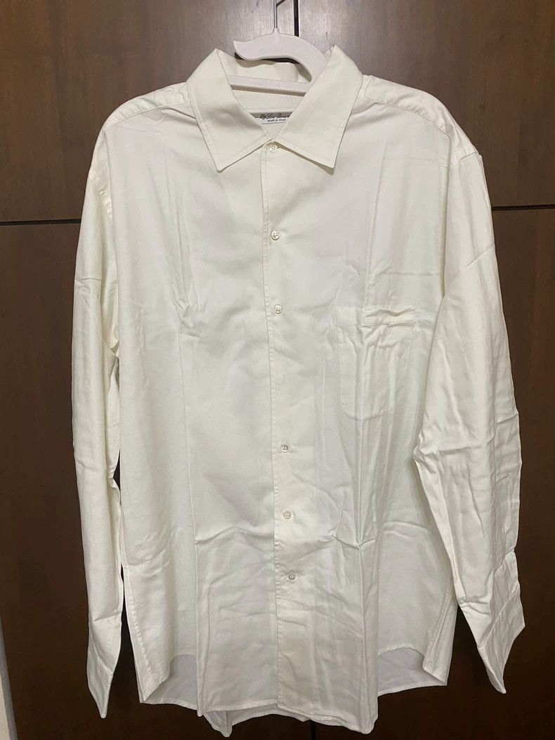 Loro Piana LORO PIANA Pure cotton shirt Size US XXL / EU 58 / 5 - 1 Thumbnail