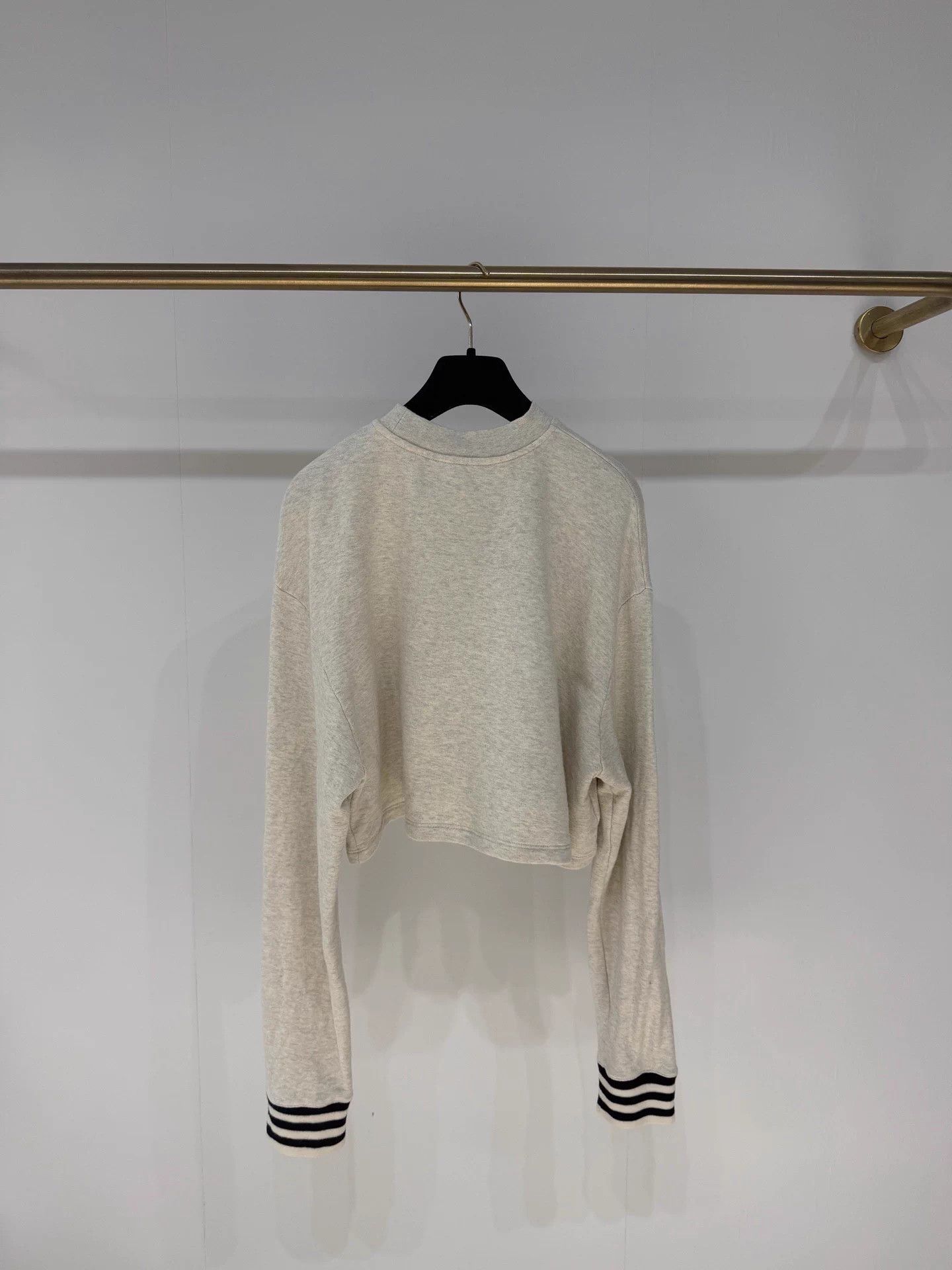 Prada Prada Oatmeal Classic Logo Hoodie XS Oversized Soft Feel Size XS / US 0-2 / IT 36-38 - 7 Thumbnail