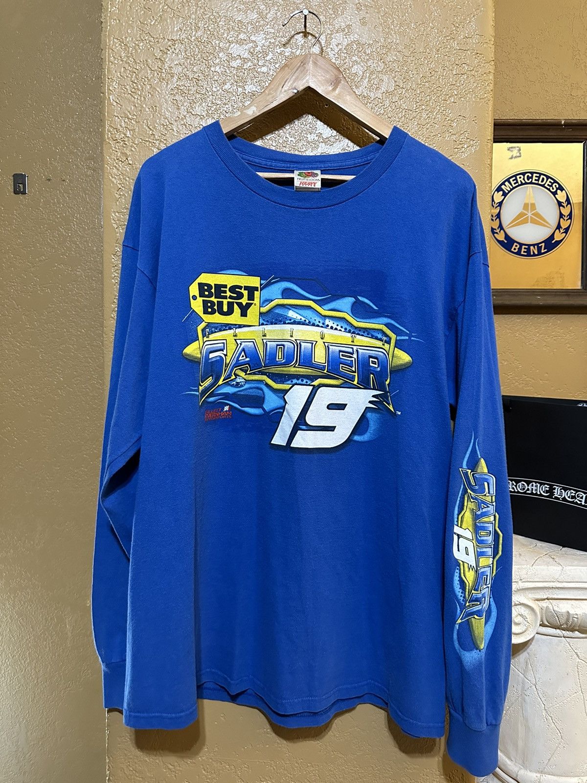 4GSELLER × NASCAR × Vintage vintage flames NASCAR Elliott Sadler tee Size US XL / EU 56 / 4 - 3 Thumbnail