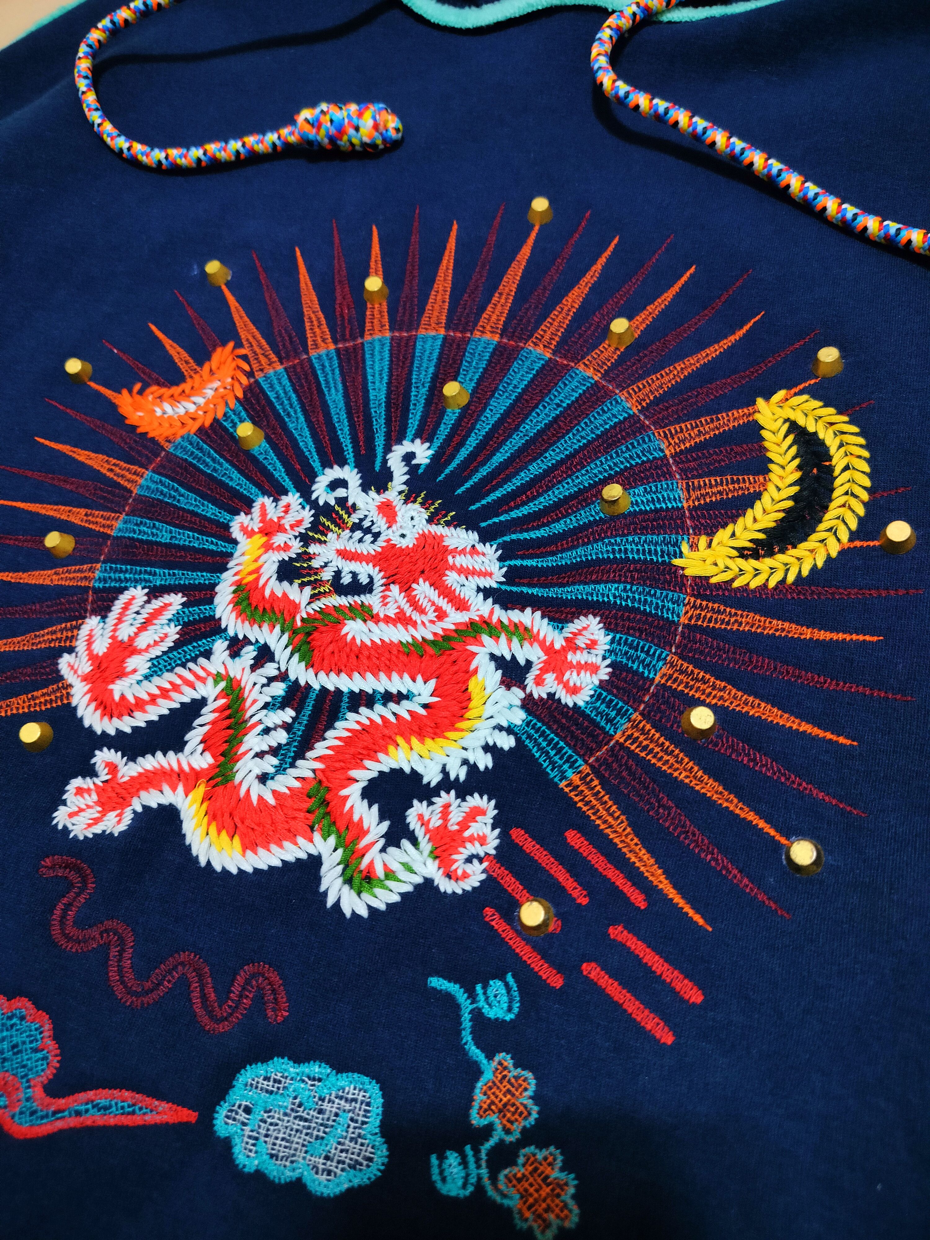 Vivienne Tam Vivienne Tam Dragon Hoodie Embroid Size S / US 4 / IT 40 - 4 Thumbnail