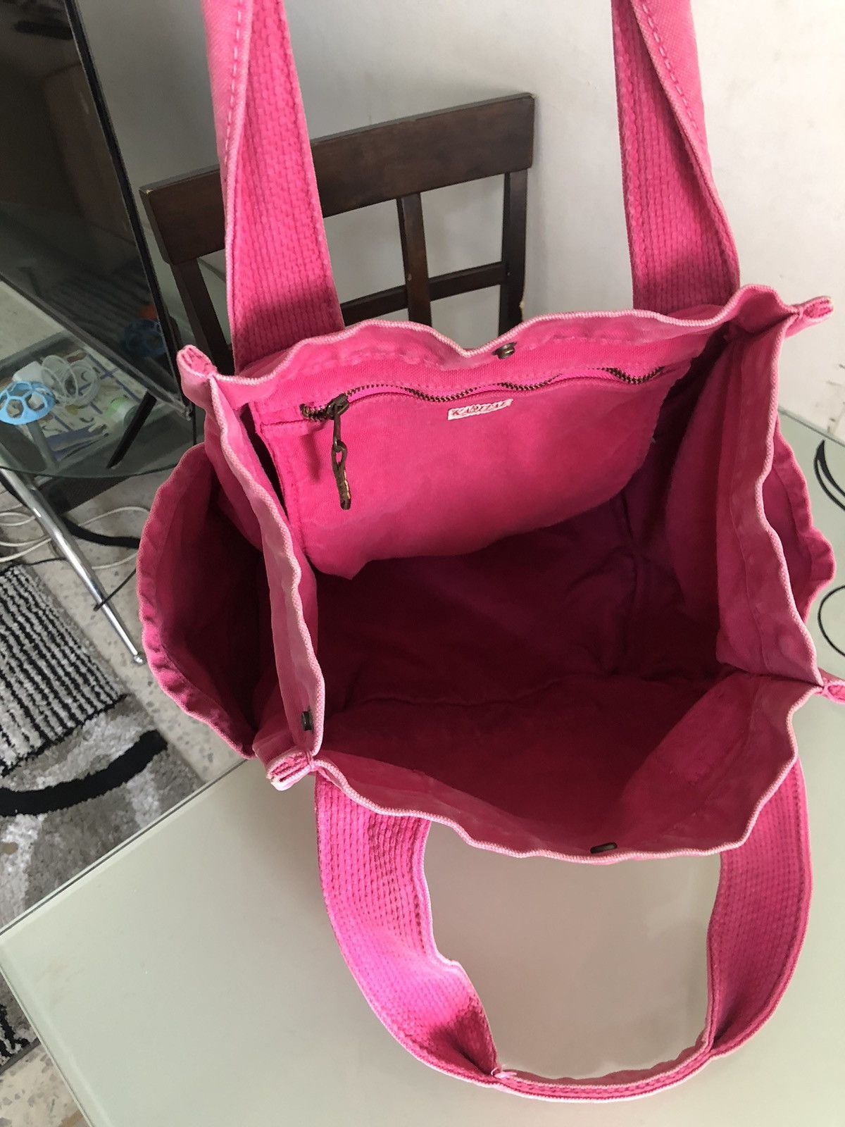 Kapital Vintage Kapital Hard Canvas Distressed Tote Bag Size ONE SIZE - 21 Thumbnail