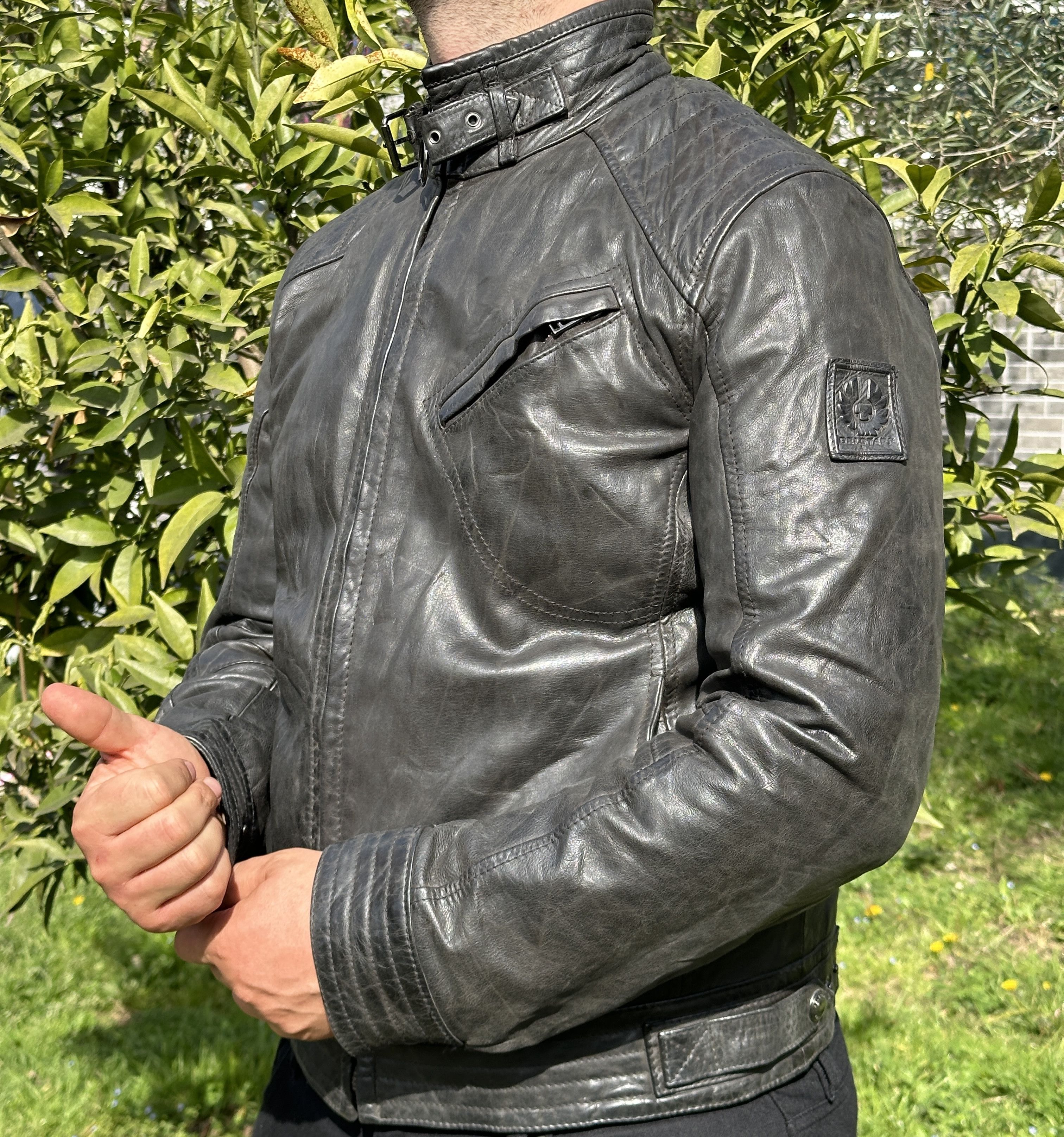 Café Racer Limited Belstaff Framingham Spartan Bomber Size L