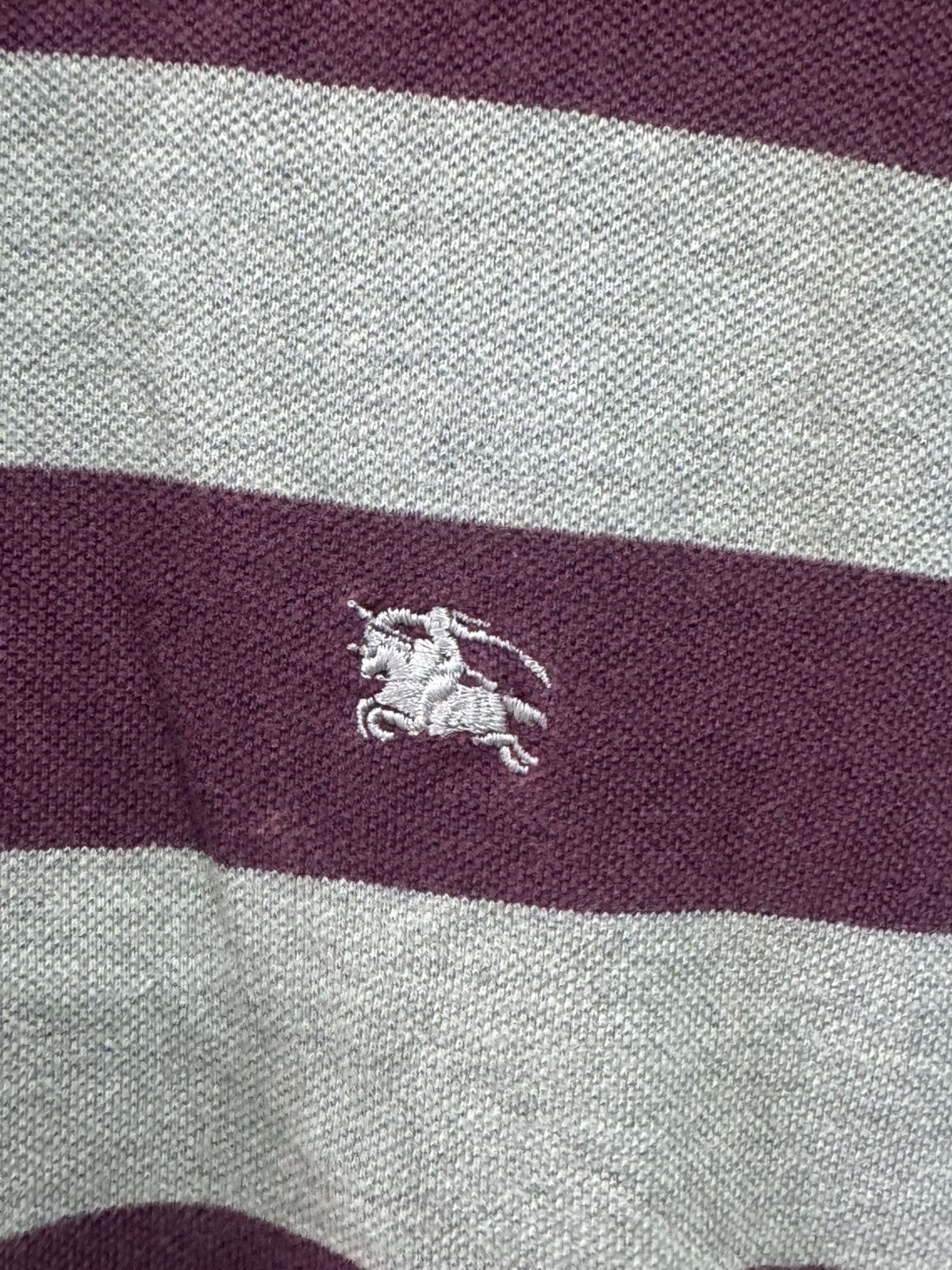 Burberry vintage BURBERRYS’ - long sleeve rugby shirt Size US XL / EU 56 / 4 - 5 Thumbnail