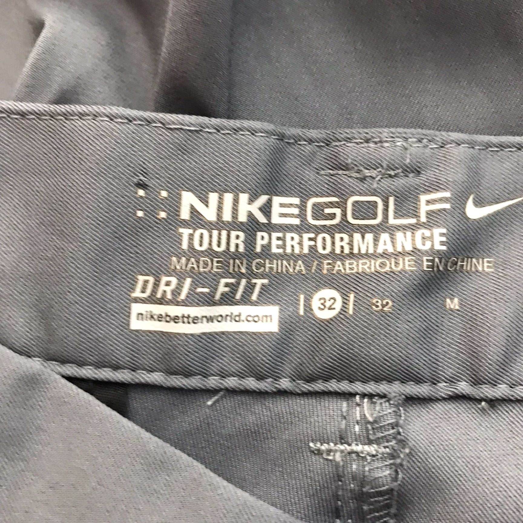 Nike Nike Golf Tour Performance Gray Dri Fit Shorts Mens Size 32 Size US 32 / EU 48 - 7 Thumbnail