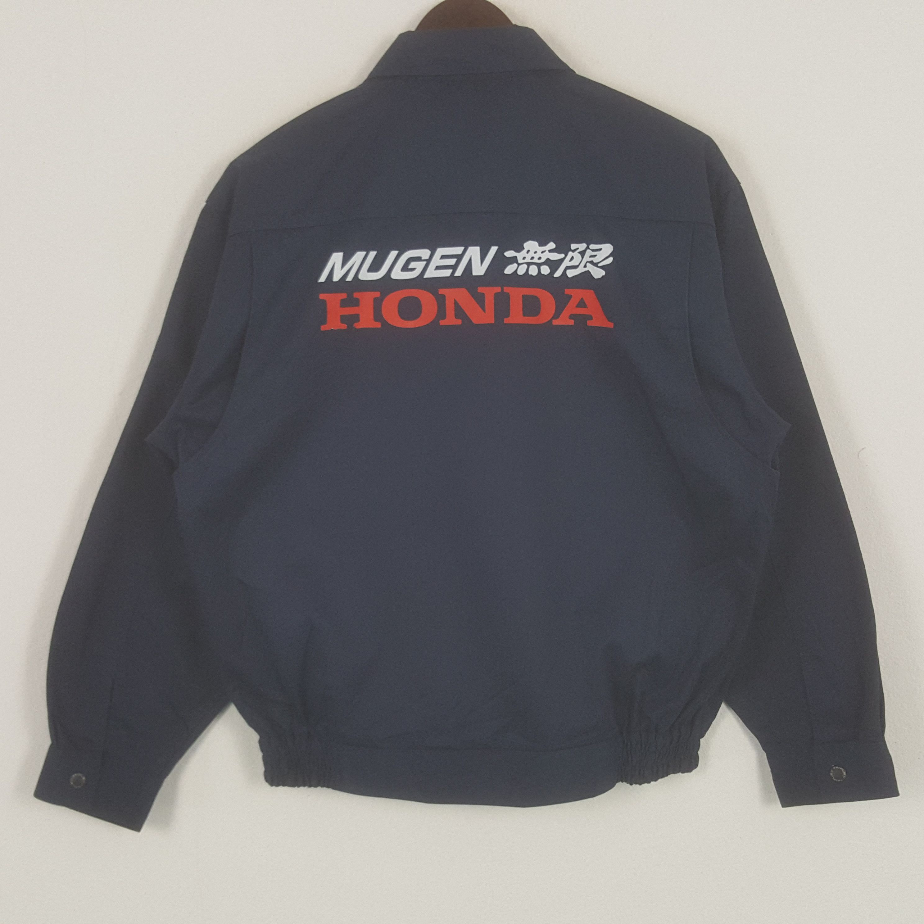 Japanese Brand × Vintage Vintage Mugen Honda Racing Worker Custom Art Uniform Jacket Size US L / EU 52-54 / 3 - 1 Thumbnail