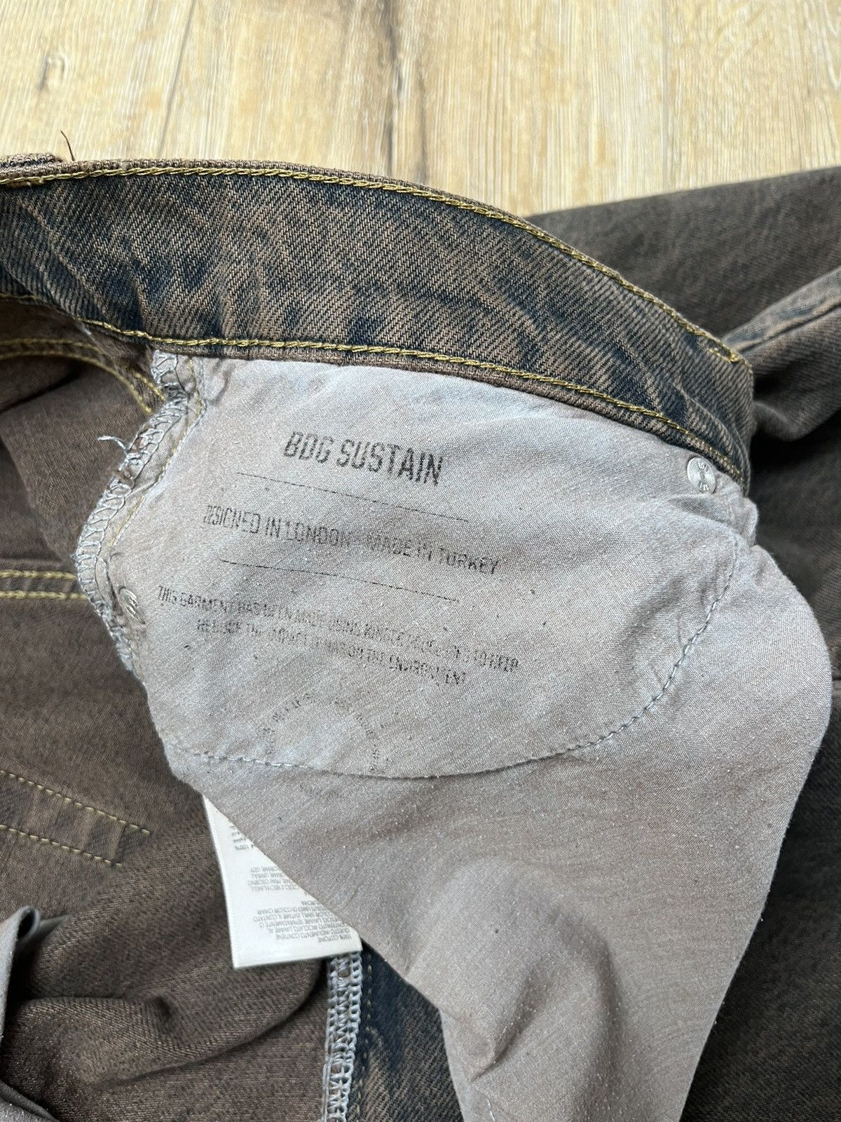 Hysteric Glamour VTG BALENCIAGA X RICK OWENS STYLE BAGGY FADED JEANS 90S Size US 30 / EU 46 - 6 Thumbnail