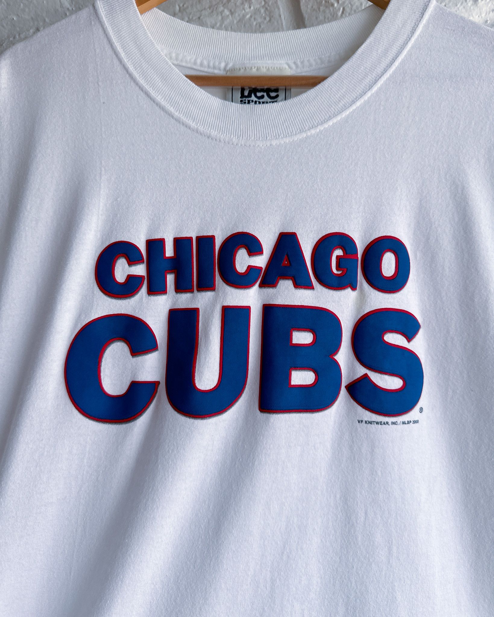 Vintage Vintage Lee Sports Chicago Cubs Baseball T Shirt Y2K MLB 2XL Size US XXL / EU 58 / 5 - 2 Thumbnail