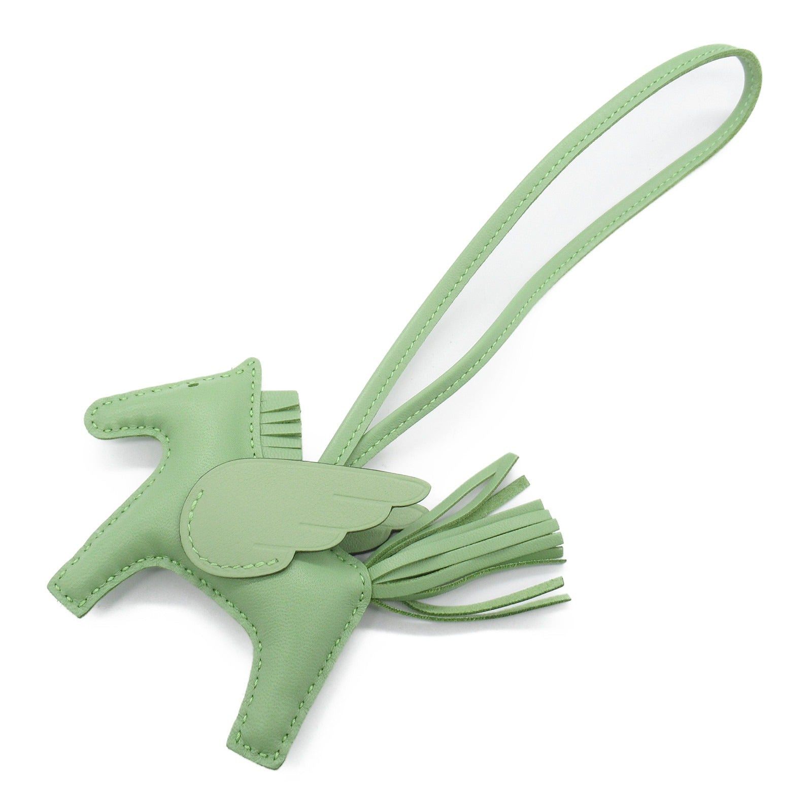 Hermes Hermes Rodeo Pegasus Pm Veil Cricket Bag Charm Leather Veau Swift Aagneau Green B Stamp Size ONE SIZE - 1 Thumbnail
