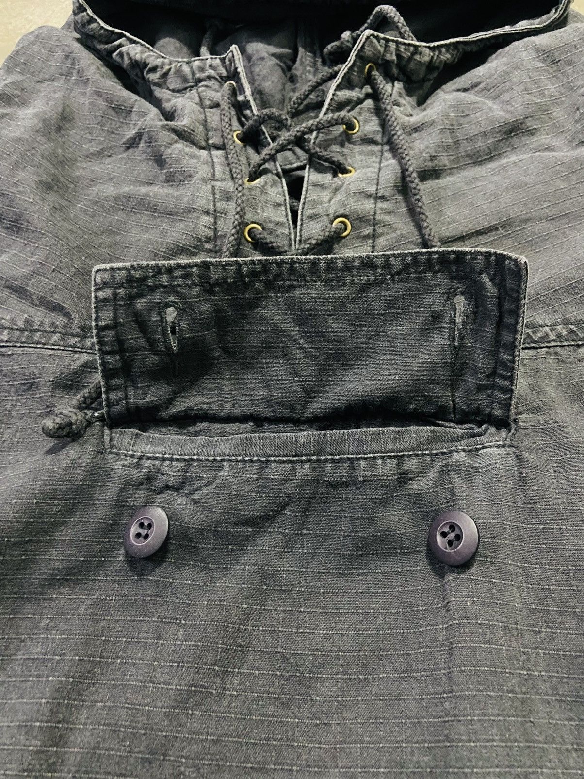Japanese Brand Houston Rip Stop Poplin Hoodie Size US L / EU 52-54 / 3 - 8 Thumbnail