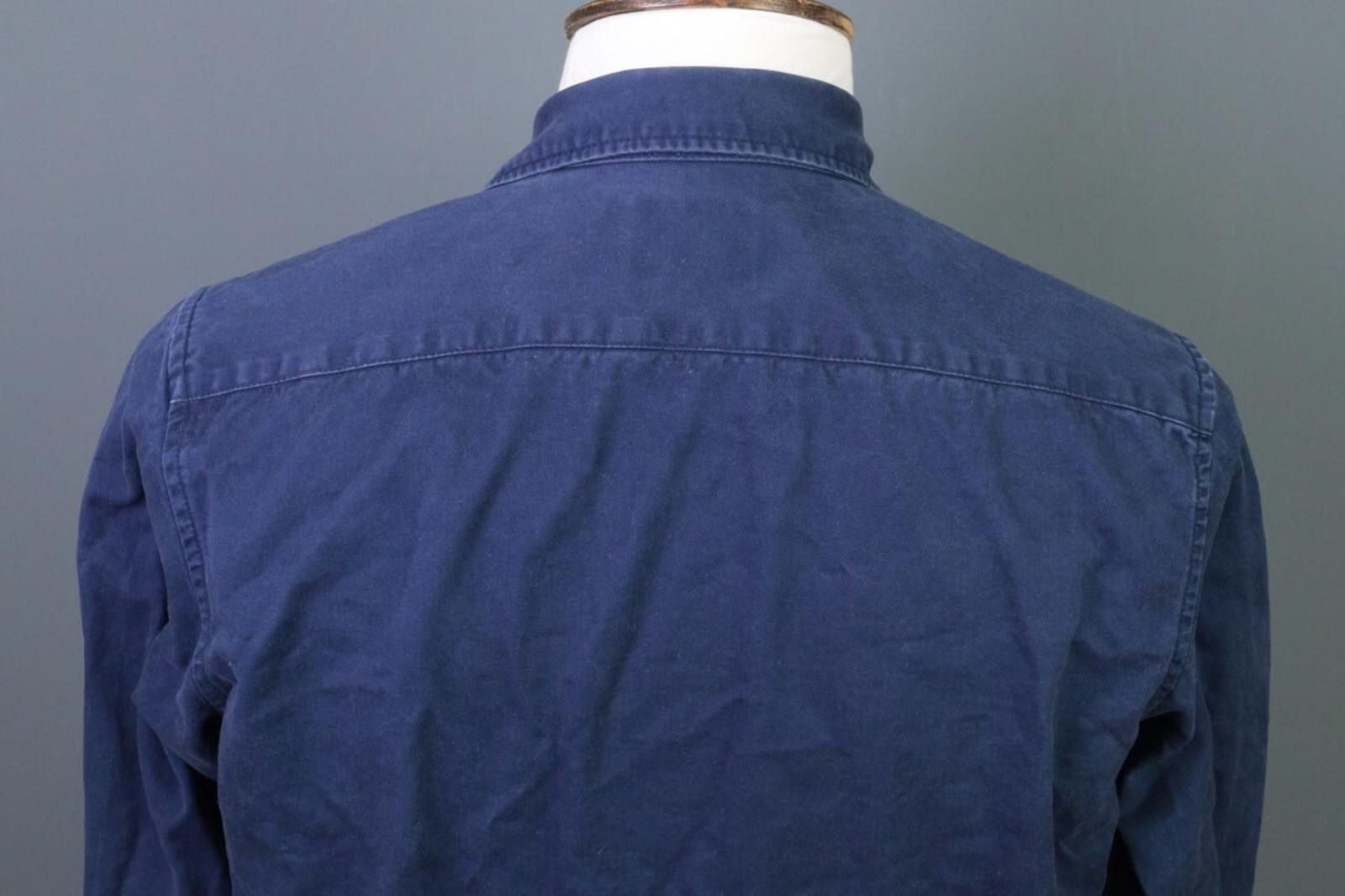 Emmett Emmett Jean Company Denim Blue Overshirt Shirt M Size US M / EU 48-50 / 2 - 9 Thumbnail