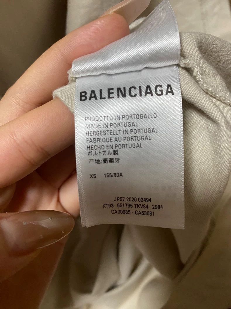 Balenciaga Balenciaga Grey blur logo Paris Fashion Week Size US XS / EU 42 / 0 - 5 Thumbnail