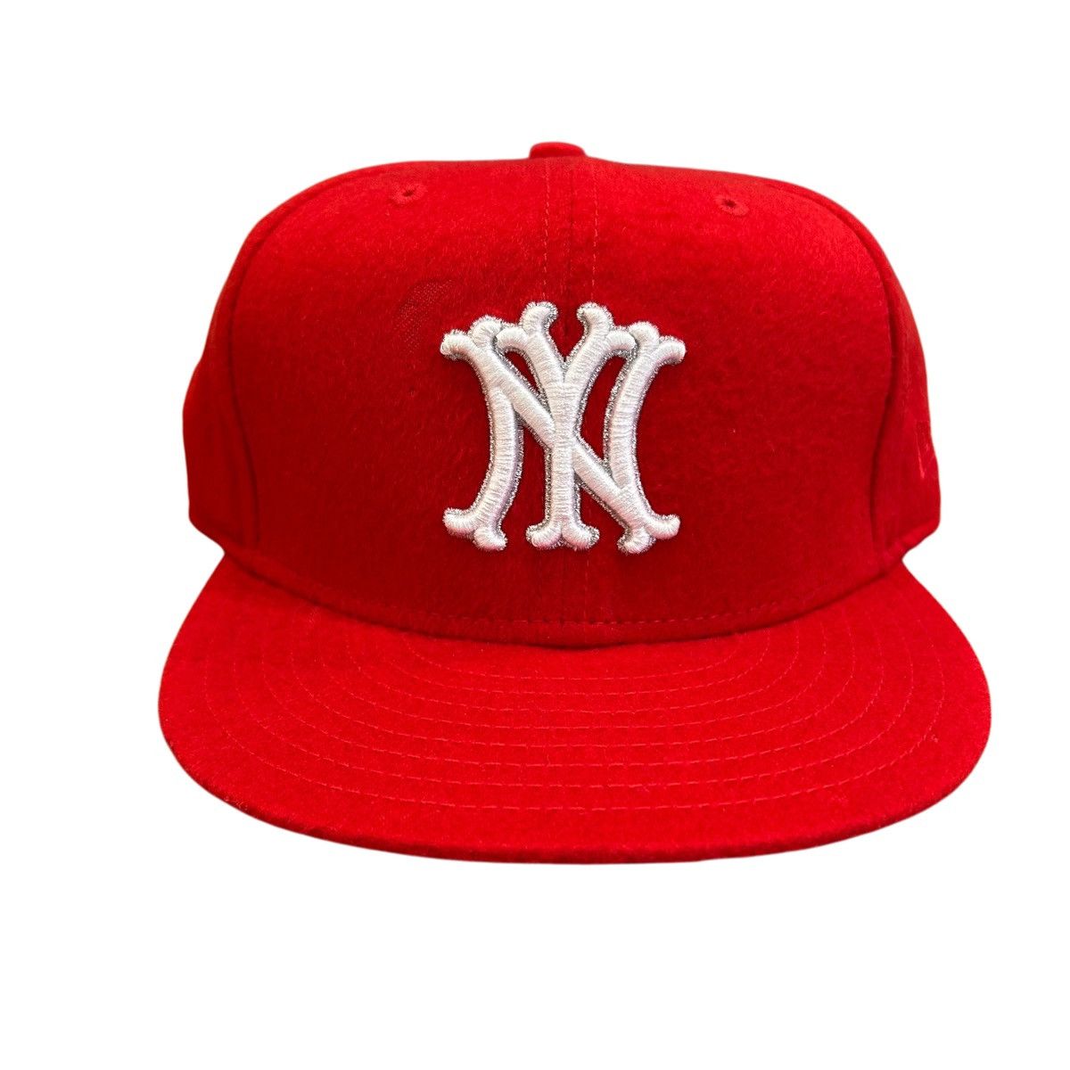 Supreme Supreme New Era NY Yankees Wool Hat 7 3/8 Size ONE SIZE - 1 Thumbnail