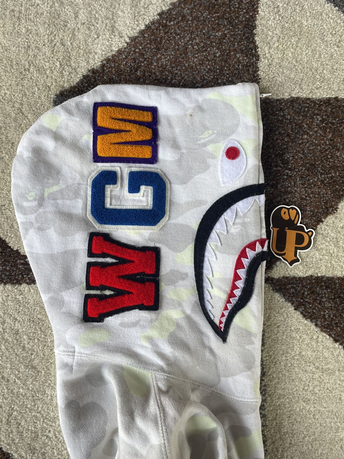 Bape Bape GITD City Camo Shark Fullzip Hoodie Size XS / US 0-2 / IT 36-38 - 4 Thumbnail