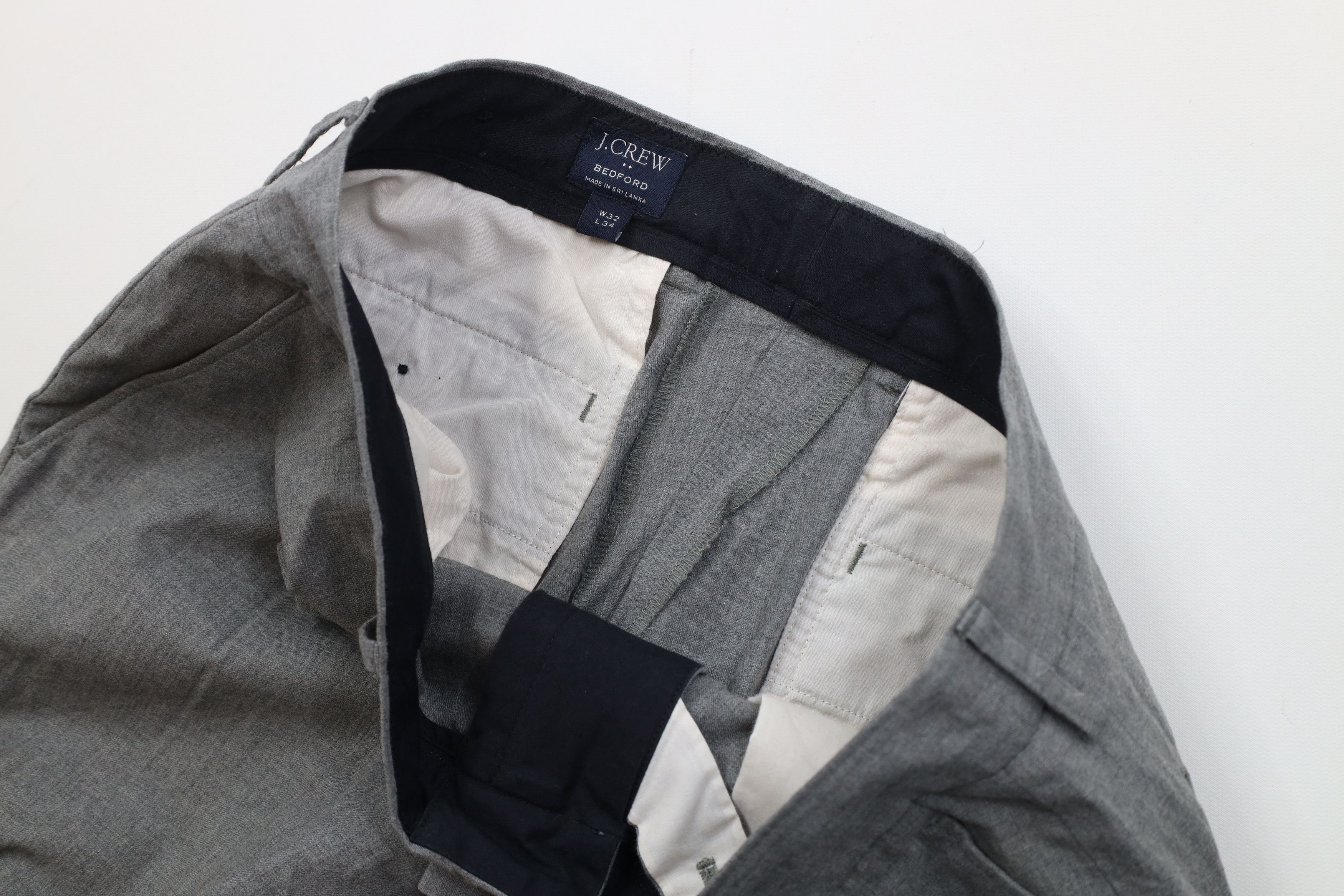J.Crew J Crew Bedford Lightweight Cotton Straight Leg Chino Pants Size US 32 / EU 48 - 8 Thumbnail