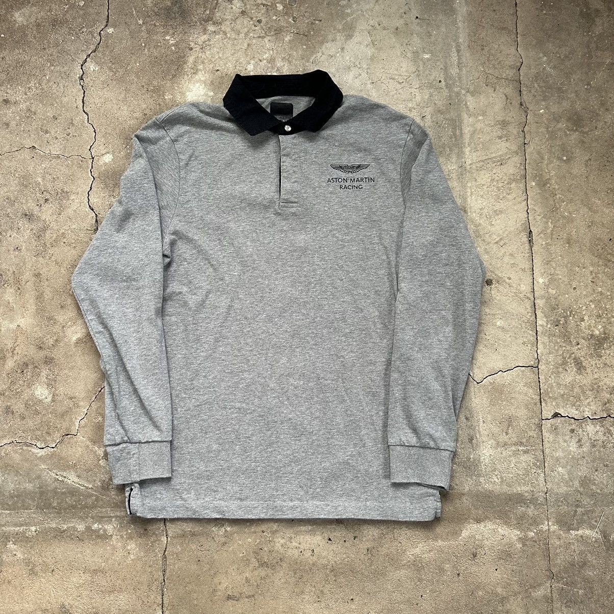 Hackett × Vintage Vintage Hackett Aston Martin Racing Longsleeve Sweatshirt Size US L / EU 52-54 / 3 - 1 Thumbnail