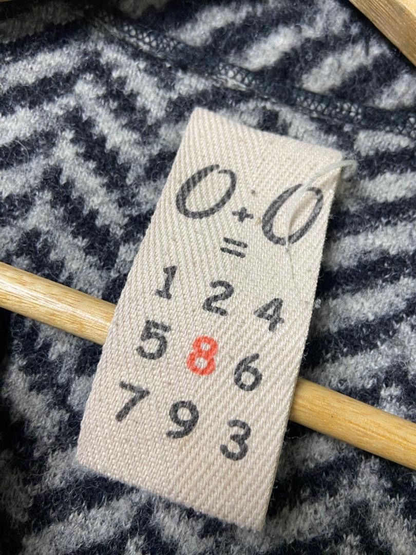 Japanese Brand 0+0 Japanese Brand Black & White Tweed Jacket (191) Size XXS / US 00 / IT 34 - 3 Thumbnail