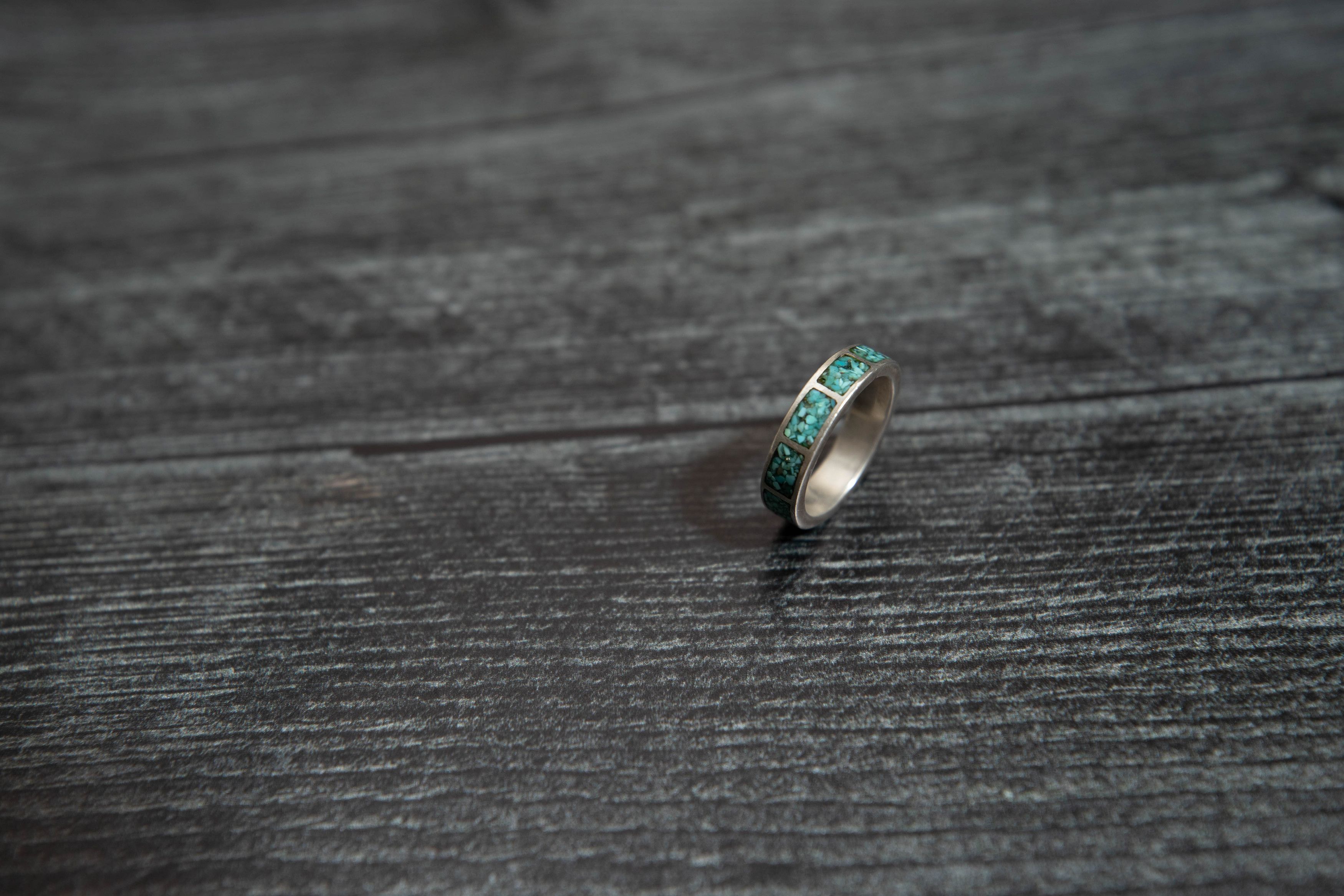 Other Mens Turquoise Ring Size ONE SIZE - 9 Thumbnail