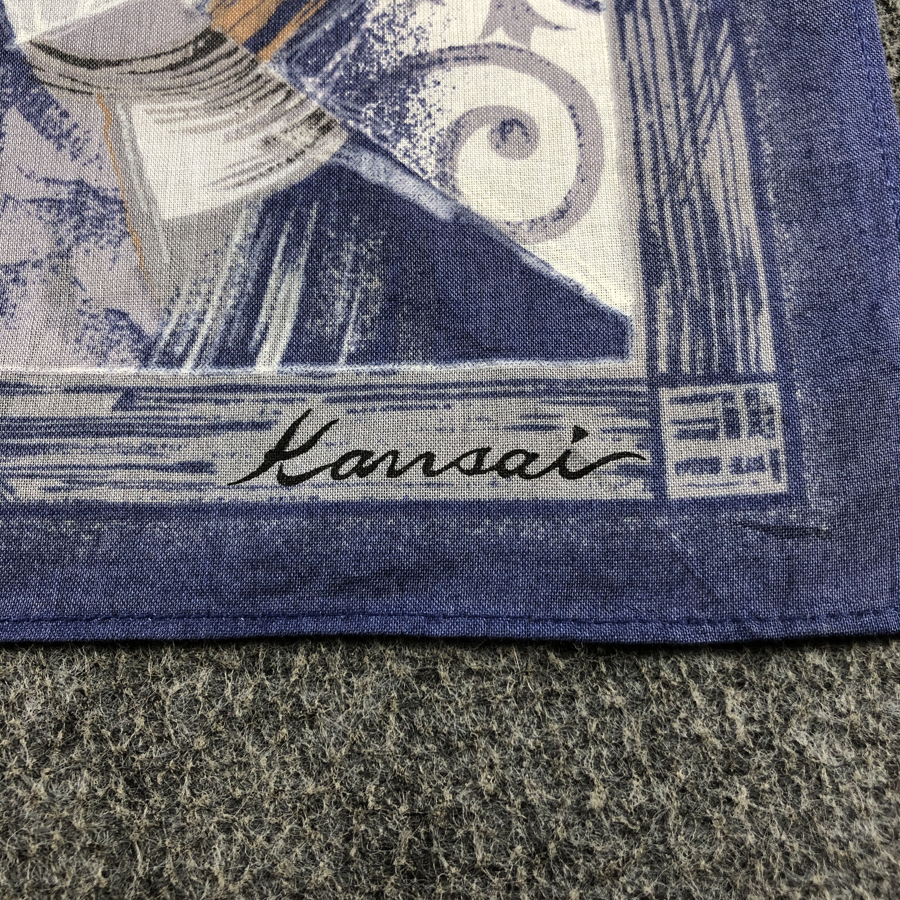 Kansai Yamamoto Kansai Handkerchief Neckerchief Bandana H2352 Size ONE SIZE - 4 Thumbnail