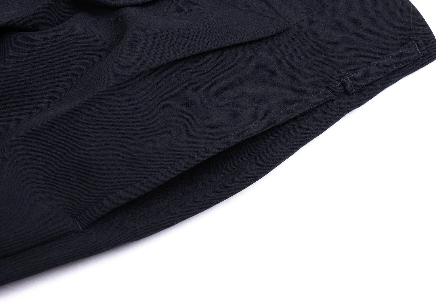 Jean Paul Gaultier Wool Tuck Pants in Navy Size 48 Size US 32 / EU 48 - 6 Thumbnail