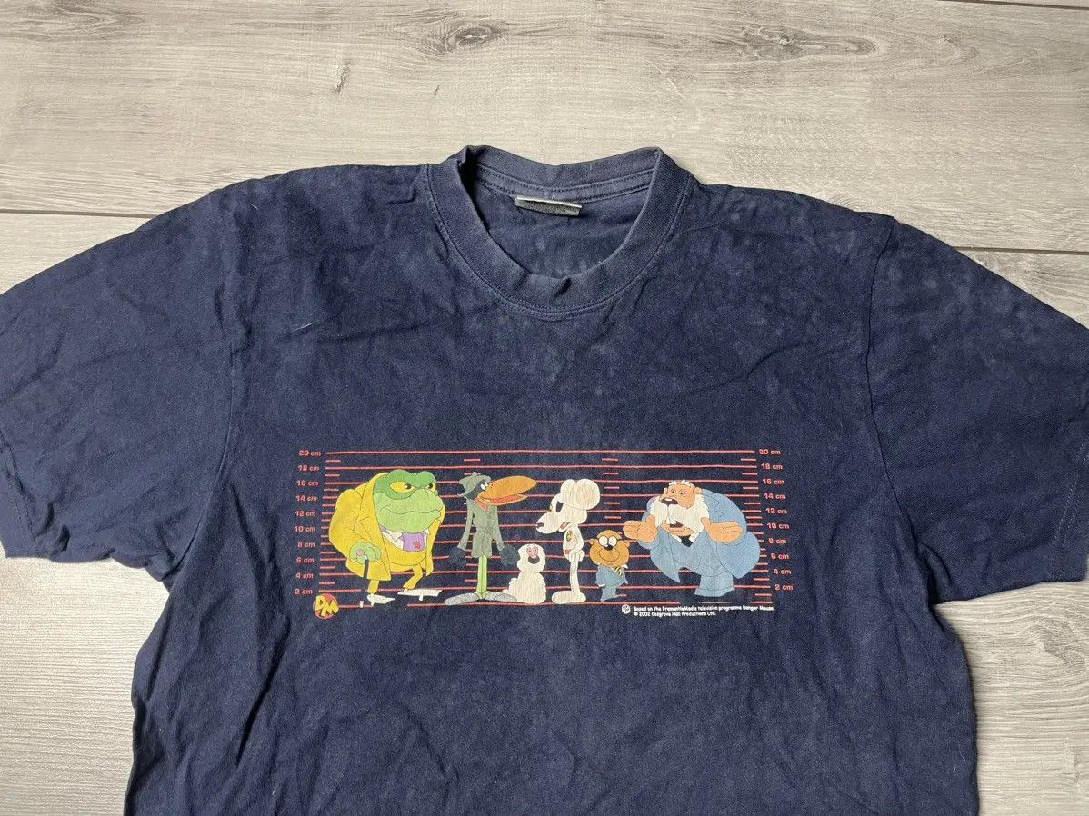 Anime Vintage Danger Mouse Tshirt anima 2002 size Medium Size US M / EU 48-50 / 2 - 3 Thumbnail
