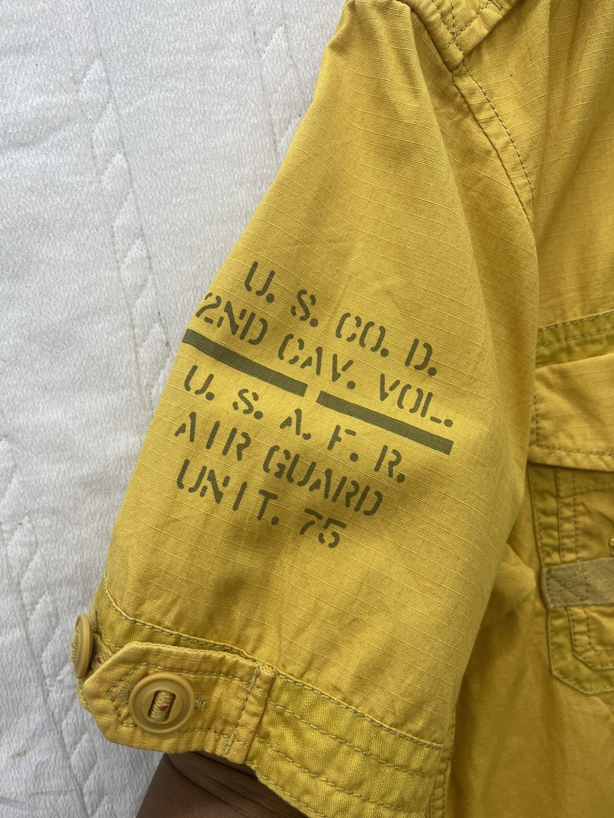 Avirex STEAL🔥4th AFRC 452 ND AIR MOBILTY SQUAD JACKET SHIRT Size US XL / EU 56 / 4 - 6 Thumbnail