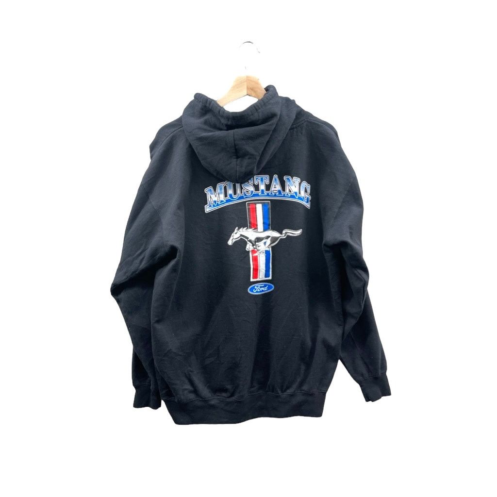 Ford × Vintage Vintage 2000's Ford Mustang Racing Graphic Hoodie Size US L / EU 52-54 / 3 - 2 Thumbnail