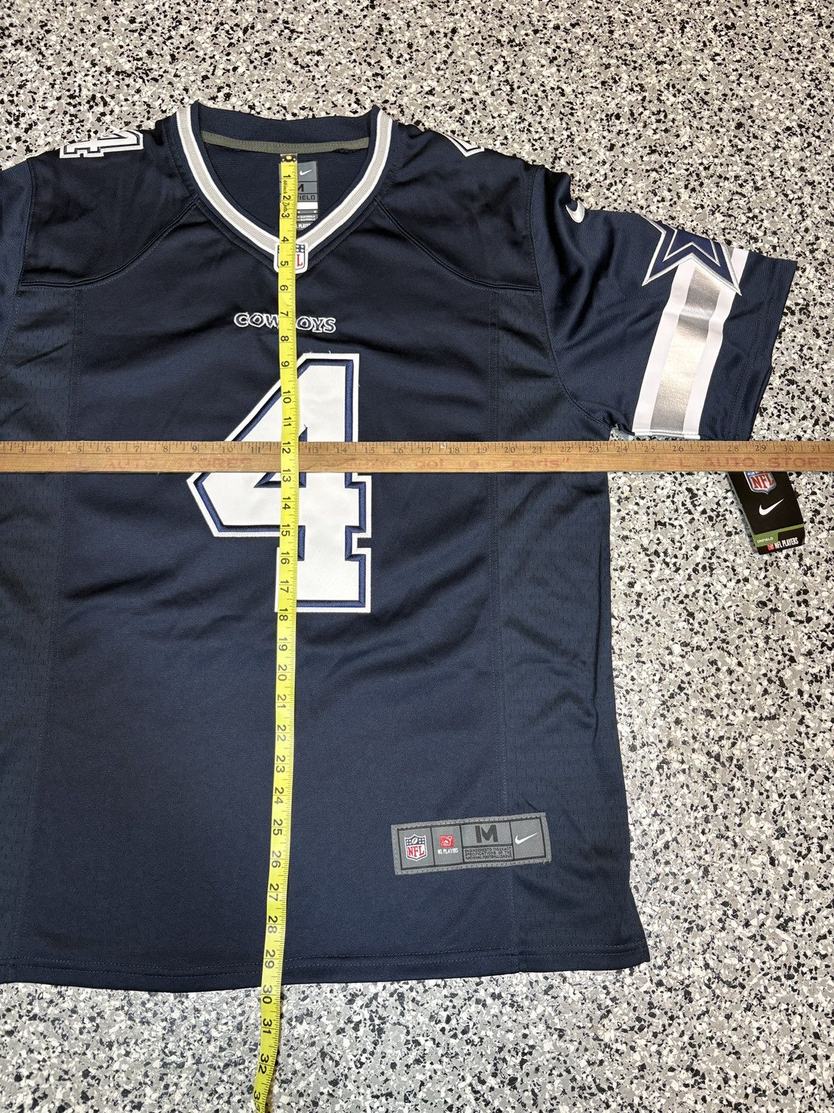 NFL Brand New Nike Dallas Cowboys “PRESCOTT #4” Jersey Size M Size US M / EU 48-50 / 2 - 7 Thumbnail