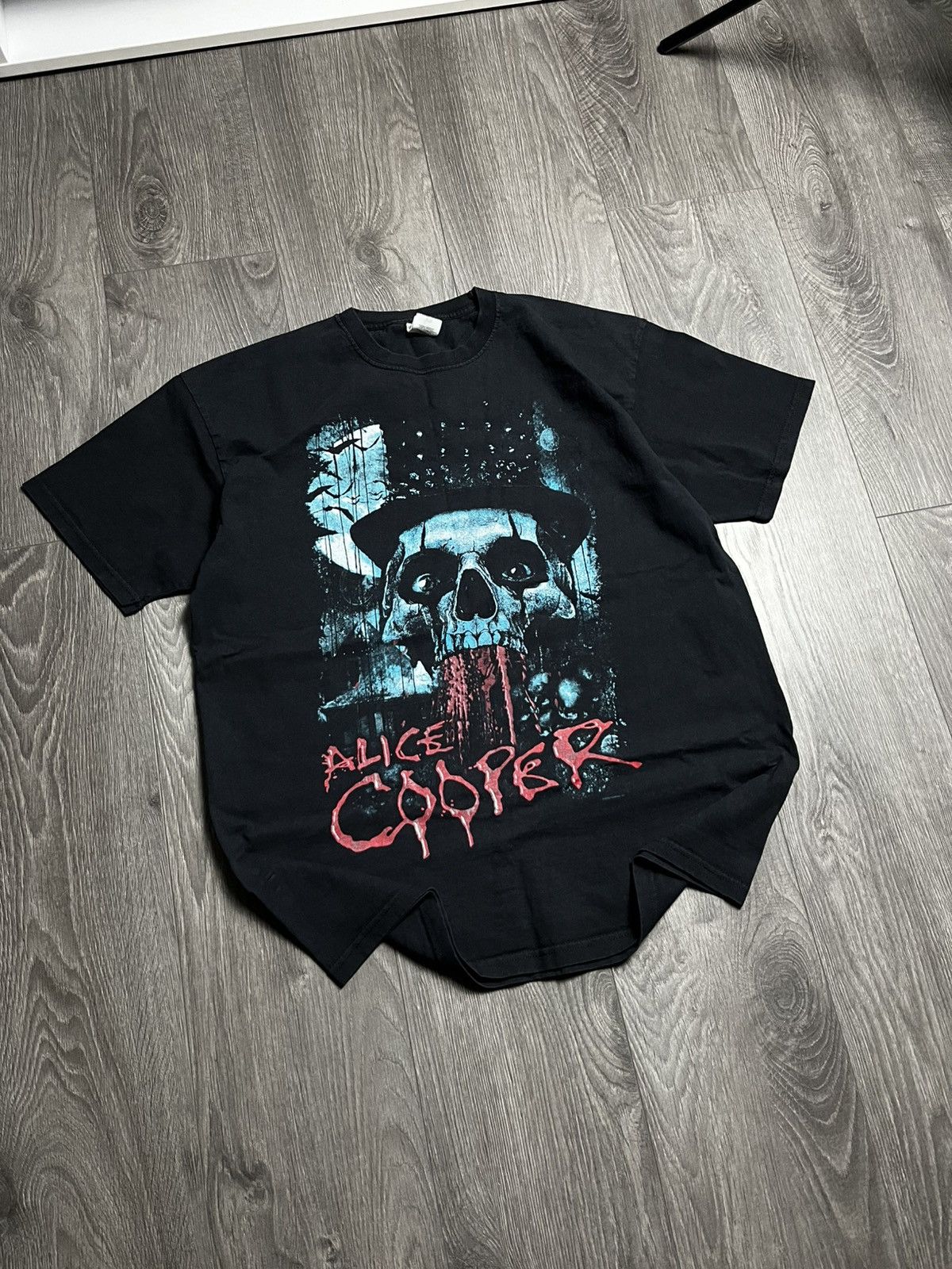 Band Tees Vintage 2016 Alice Cooper 'Spend The Night With' Tour Tee XL Size US XL / EU 56 / 4 - 1 Thumbnail