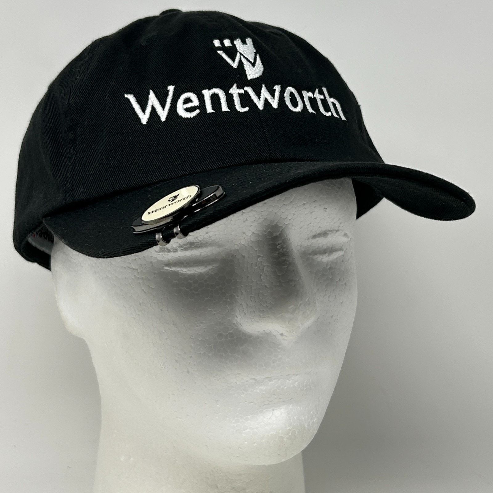 Imperial Wentworth Club Dad Hat Baseball Cap Golf Ball Marker Black Size ONE SIZE - 10 Thumbnail