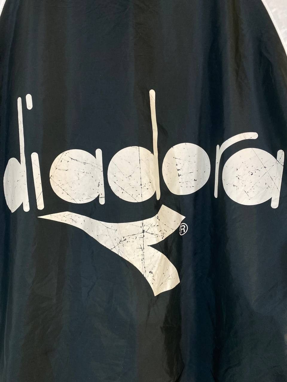 Diadora vintage 90s diadora big logo back sidetaped jacket Size US XXL / EU 58 / 5 - 7 Thumbnail