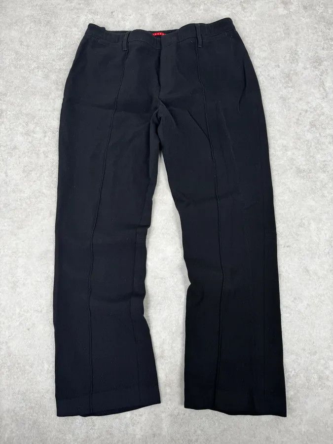 Prada AW2008 Prada Black Sleek Pants Size US 31 - 1 Thumbnail