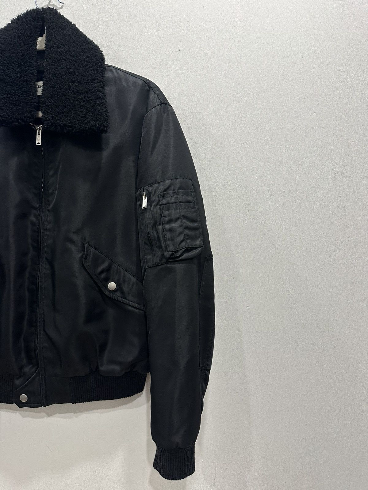 Saint Laurent Paris Saint Laurent Nylon Bomber Size US S / EU 44-46 / 1 - 3 Thumbnail