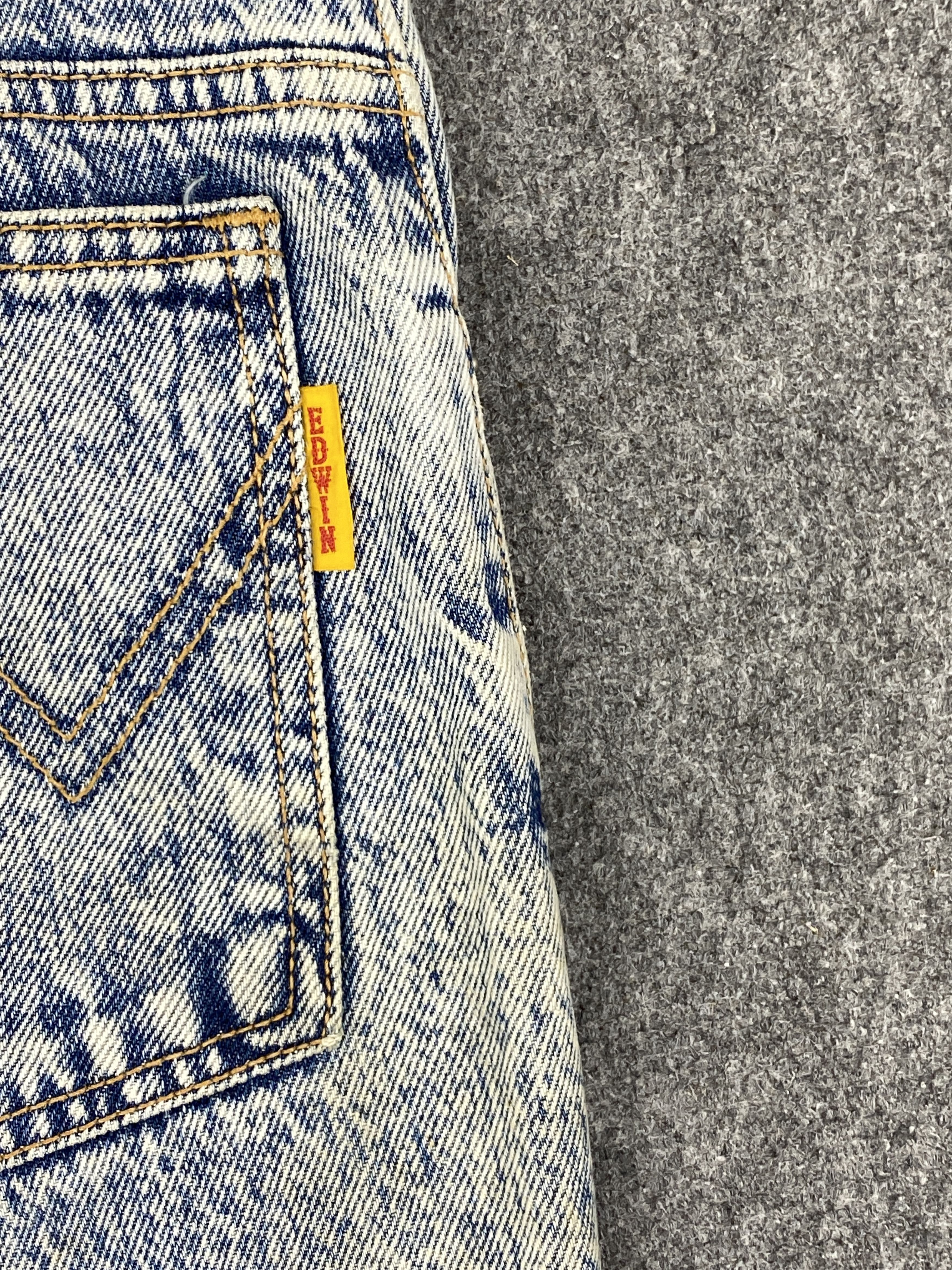 Edwin Vintage Edwin Acid Washed Jeans DP2821 Size US 32 / EU 48 - 6 Thumbnail