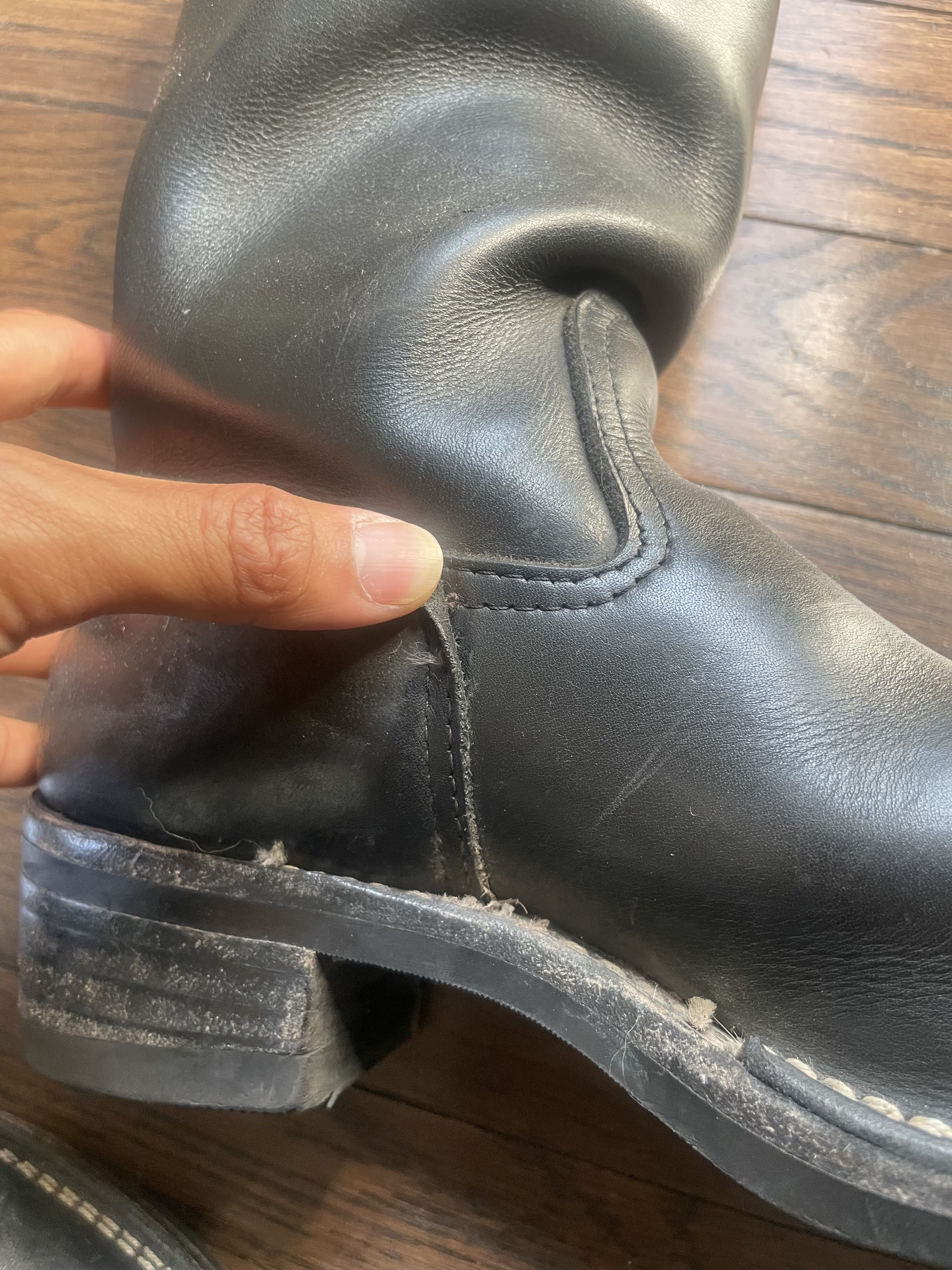 WESCO Motorcycle Patrol Boots Size US 7.5 / EU 40-41 - 4 Thumbnail
