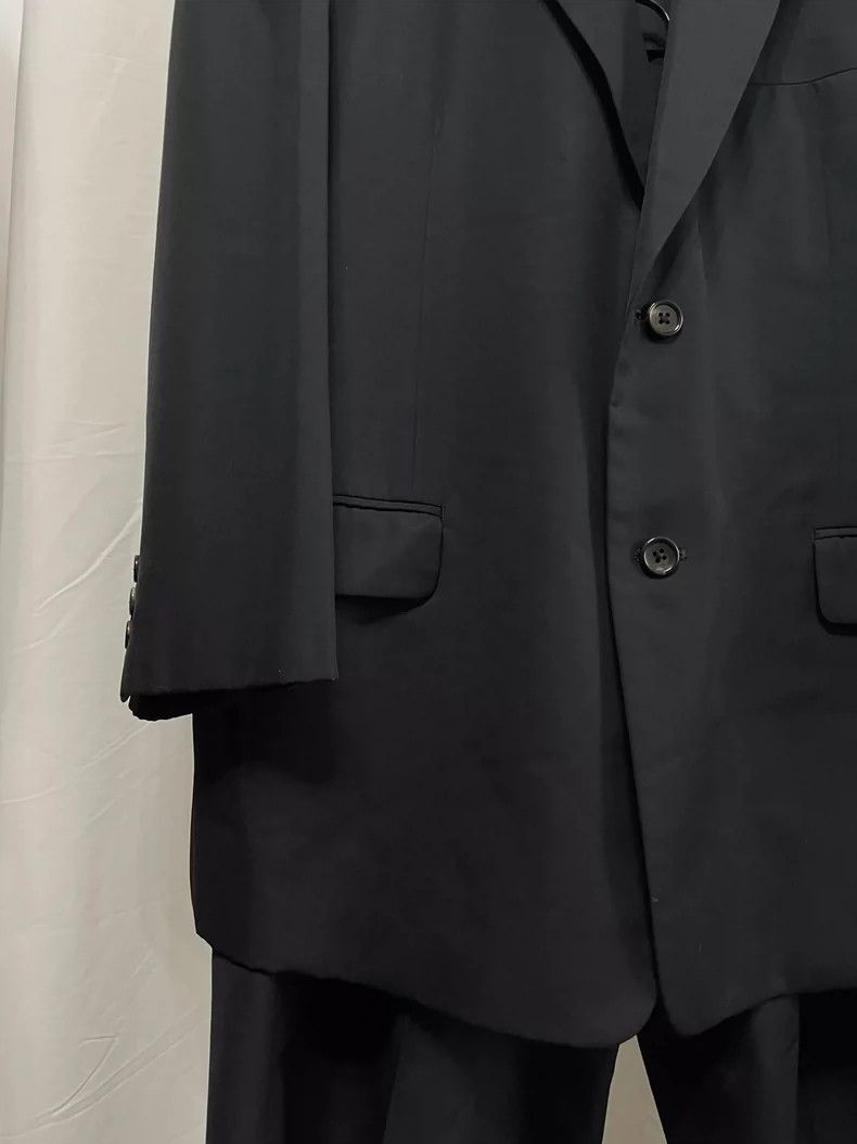 Yohji Yamamoto yohji Yamamoto size 2 Medieval dark blue and black leisure Size 36R - 3 Thumbnail