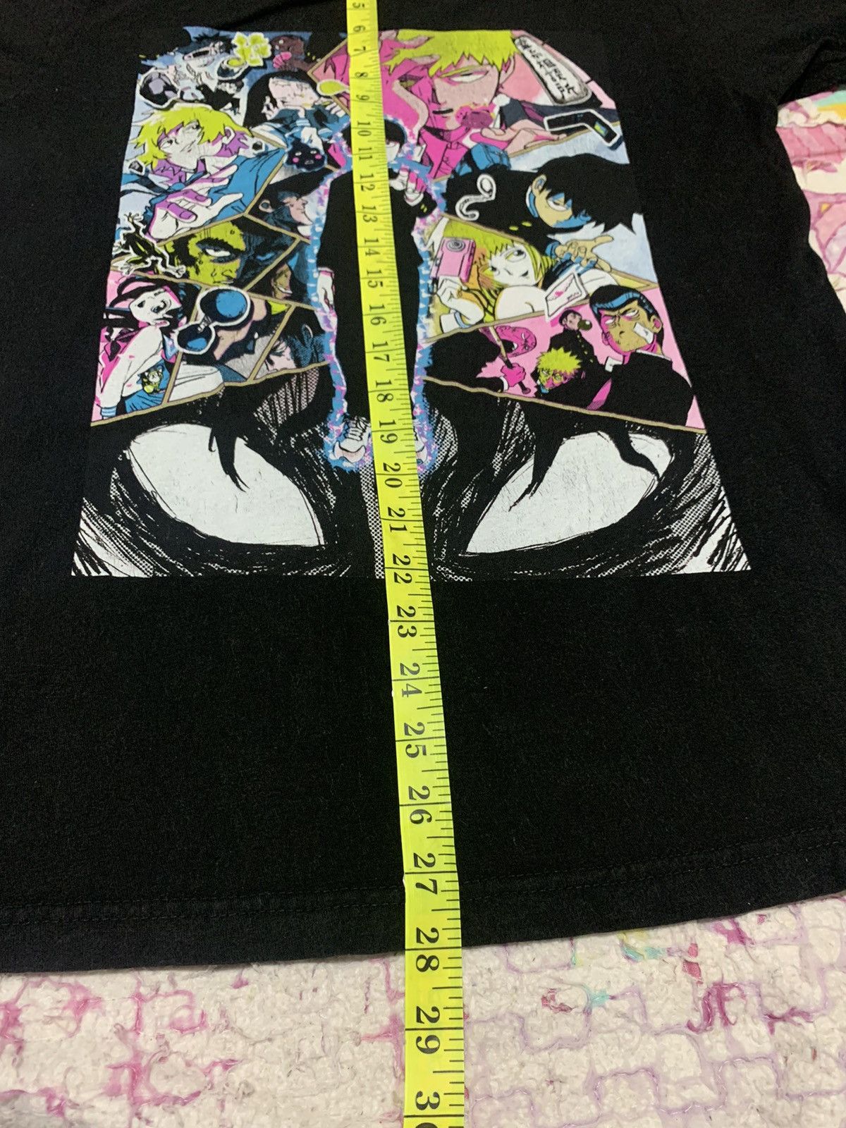 Anime Mob Psycho 100 Anime T-Shirt Black Size US M / EU 48-50 / 2 - 9 Thumbnail