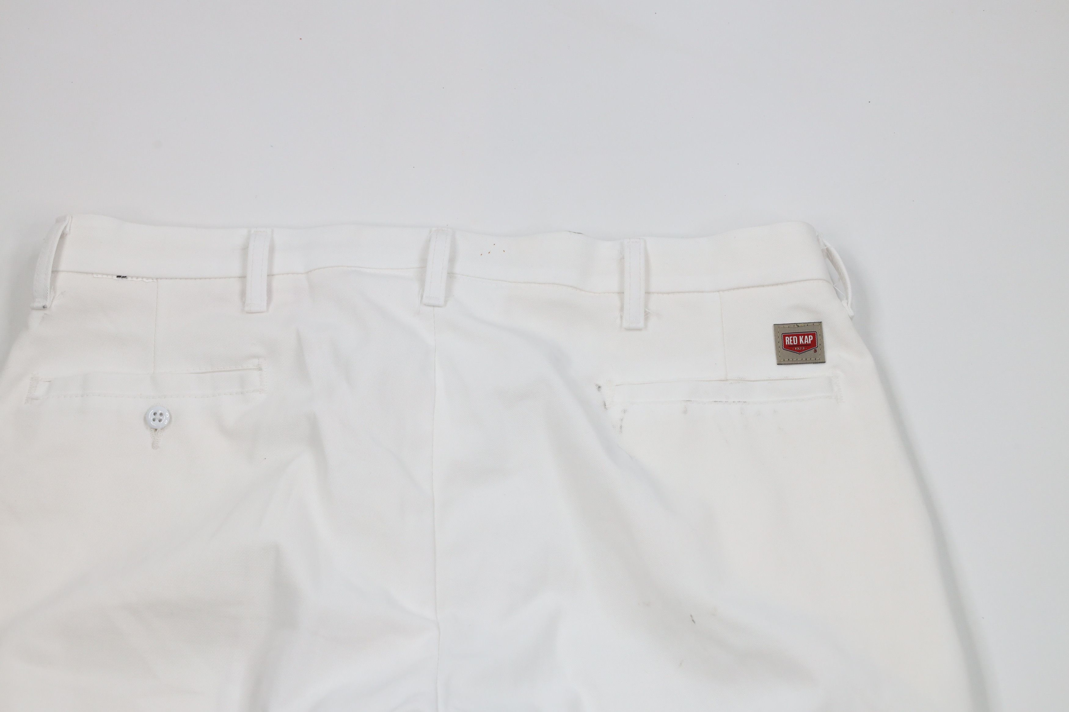 Vintage Vintage 90s Streetwear Wide Leg Mechanic Painter Pants White Size US 38 / EU 54 - 11 Thumbnail