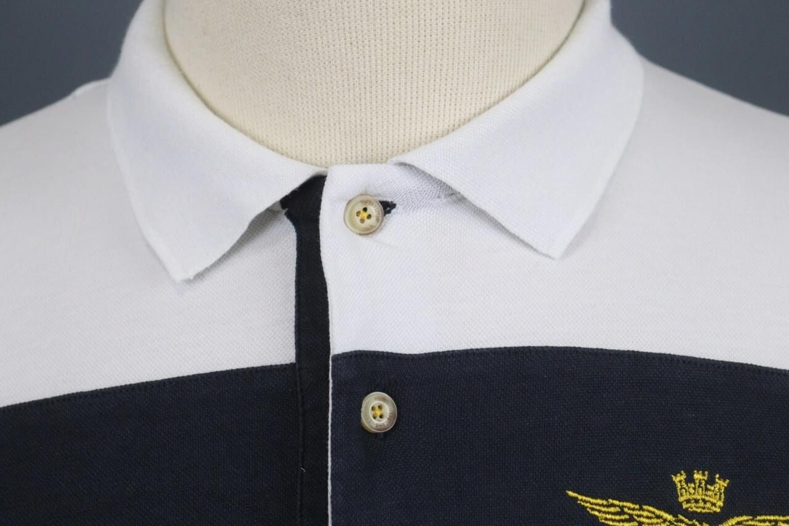 Aeronautica Militare Aeronautica Militare Multi Cotton Striped Polo Shirt Size M Size US M / EU 48-50 / 2 - 7 Thumbnail