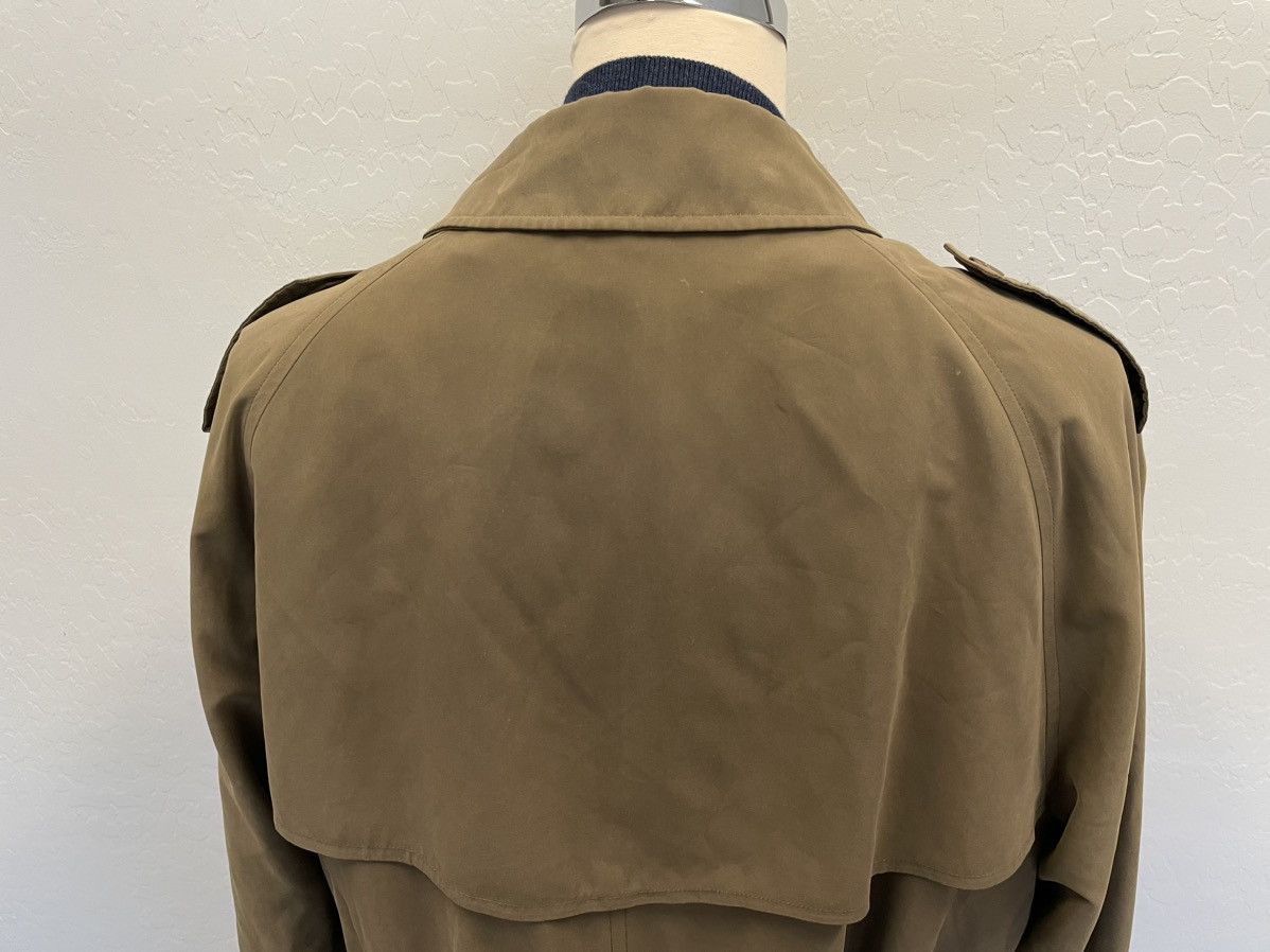 Brooks Brothers × Vintage Vintage Double Breasted Twill Trench Size US XXL / EU 58 / 5 - 5 Thumbnail