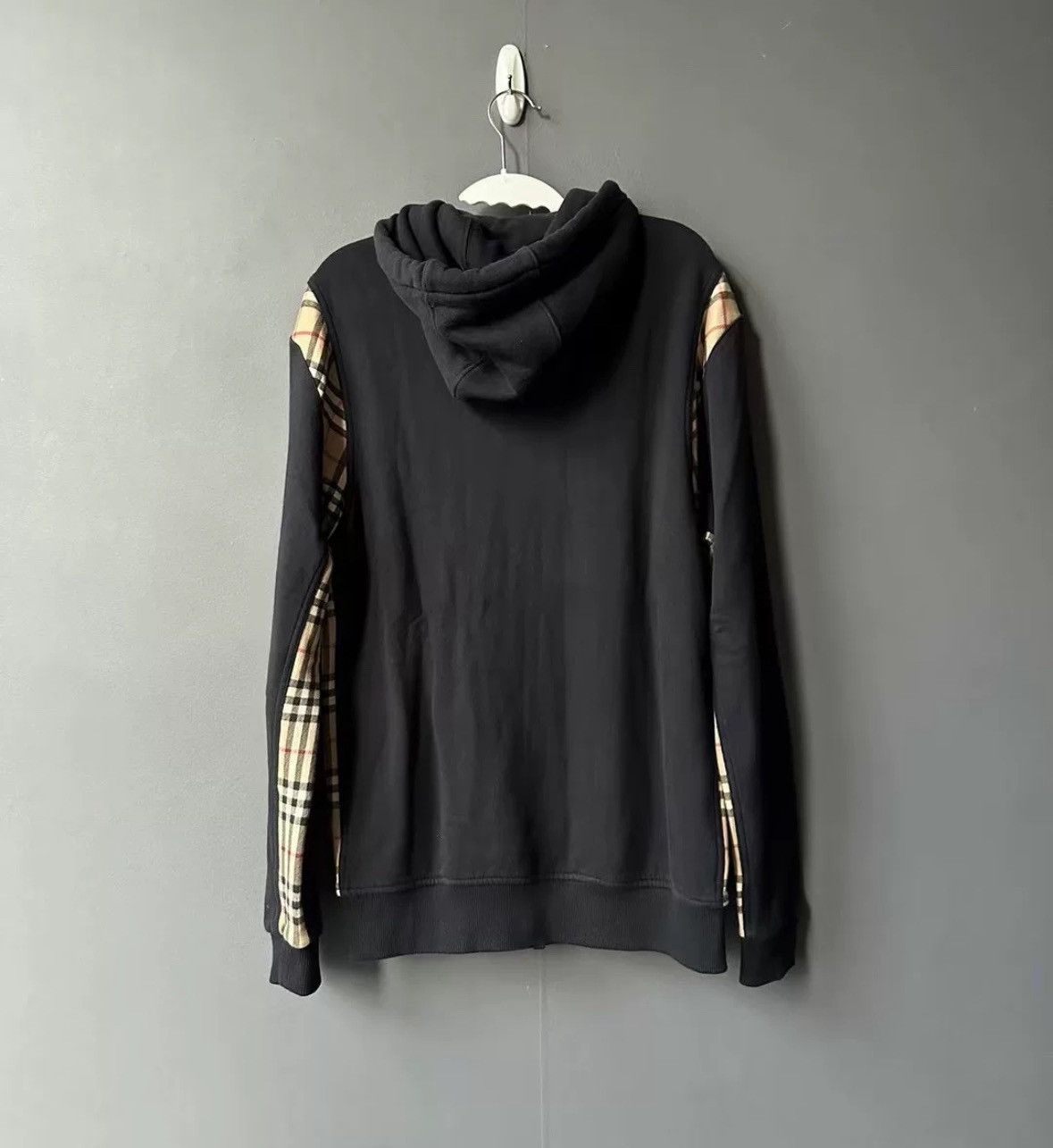 Burberry Burberry Burberry Vintage Black Hooded Sweatshirt-2507 Size US S / EU 44-46 / 1 - 2 Thumbnail