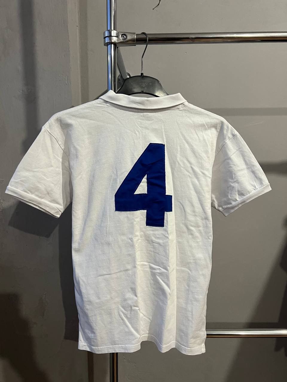 Vintage 1974 LEEDS UNITED #4 BREMNER HOME REMAKE SOCCER JERSEY SHIRT Size US M / EU 48-50 / 2 - 8 Thumbnail