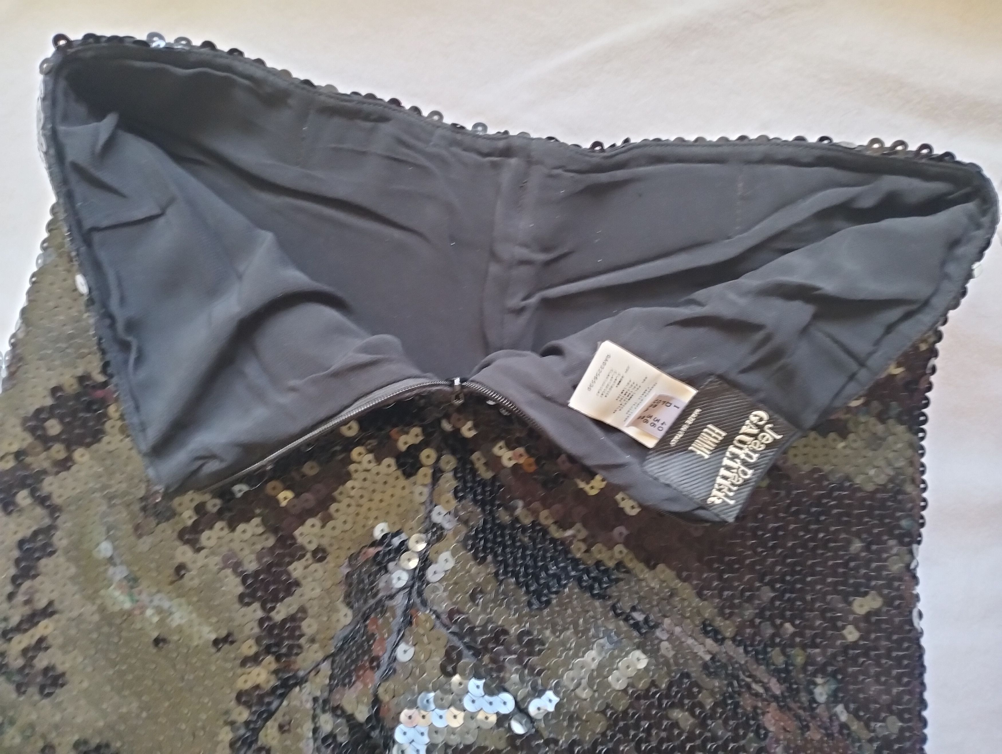 Jean Paul Gaultier Sequin trousers with ankle zippers Size 28" / US 6 / IT 42 - 7 Thumbnail