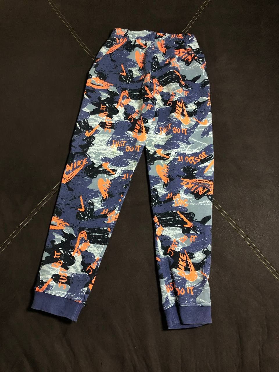 Nike Boys Nike Logo Multicolor Jogger Sweatpants Standard Fit Size US 29 - 14 Thumbnail
