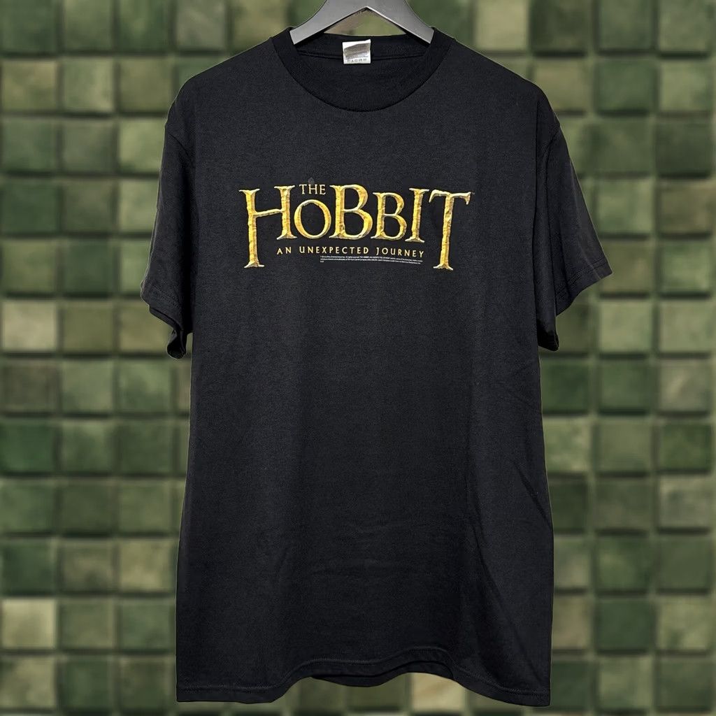 Delta Delta The Hobbit Unexpected Journey T Shirt Movie Crew Neck Short Sleeve Black Cotton Knit Regular Size L Men Clothing Size US L / EU 52-54 / 3 - 1 Thumbnail